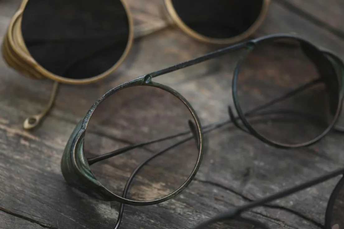 Rigards x boris bidjan saberi joint RG1011BBS β titanium alloy sunglasses RG-RG1011BBS-GTKSHP bronze frame light gray lenses - Image 6