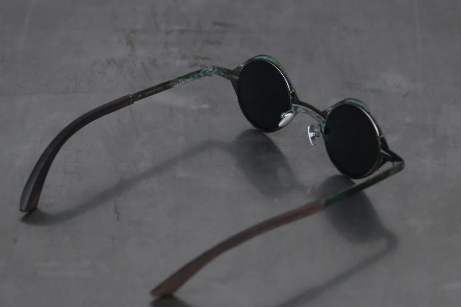 Rigards*DETAJ Jade Texture Dark Gray Glasses RG0825DT - Image 4