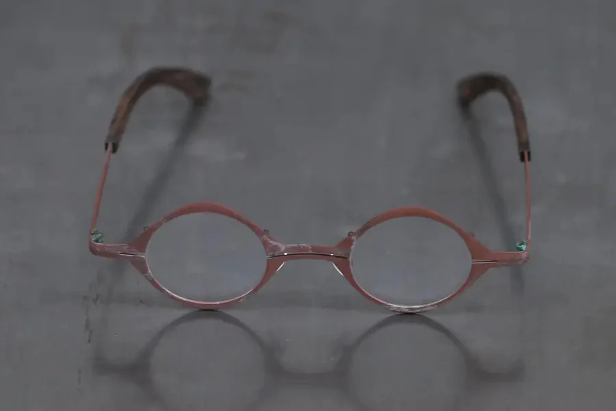 Rigards*DETAJ Rust Red Clear Glasses RG0825DT - Image 2
