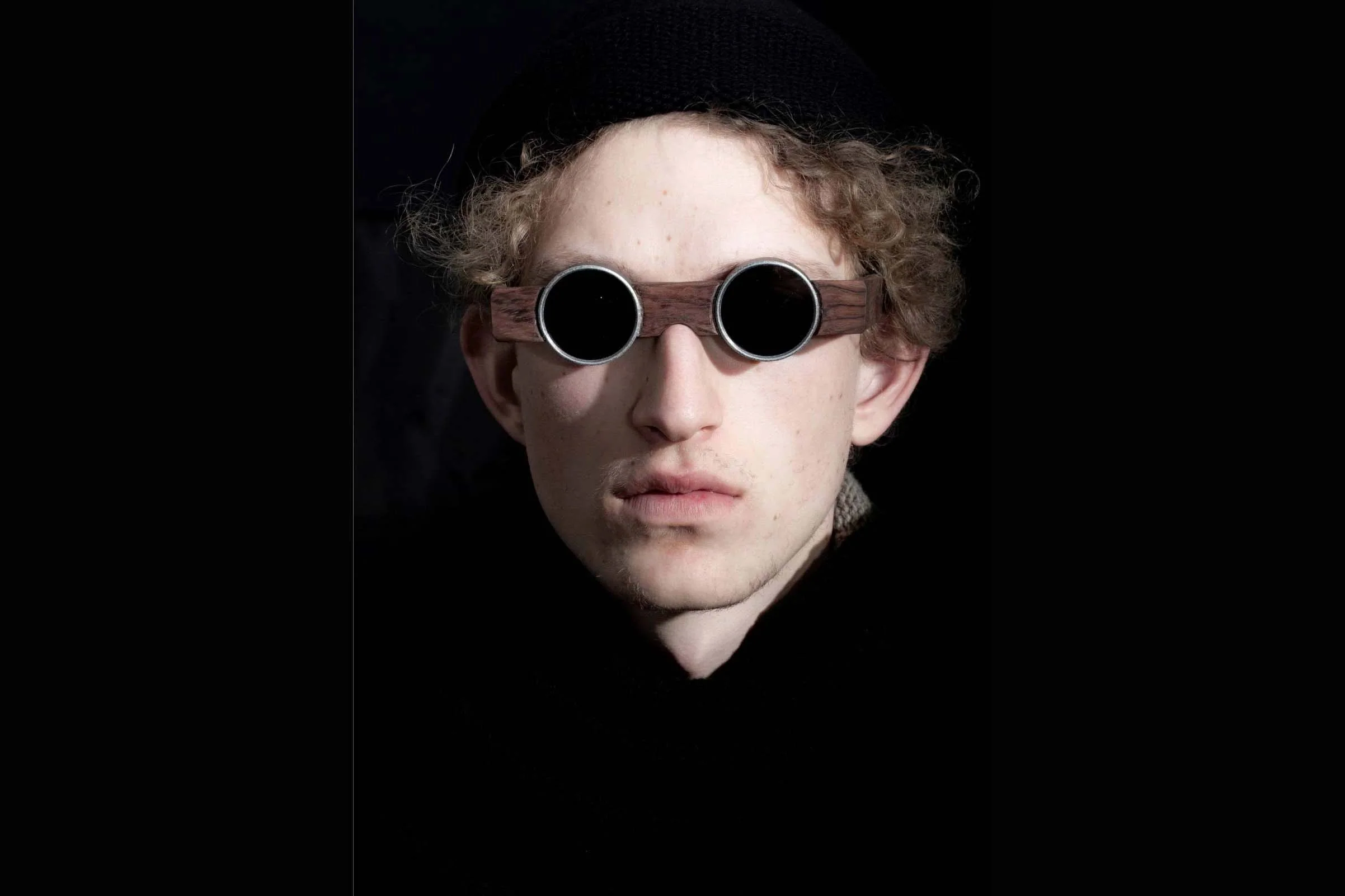 Rigards X UMA WANG Joint Work Wood Frame Glasses RG00UW2 Series Collection RG-RG00UW2-MCMG Wood Color - Image 14