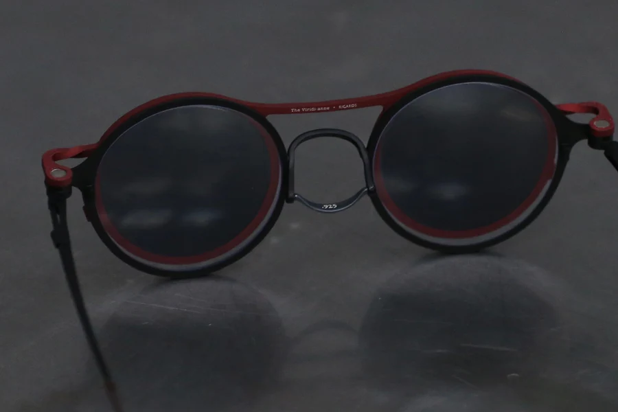 Rigards glasses RG2001TVA(A) red and black - Image 4