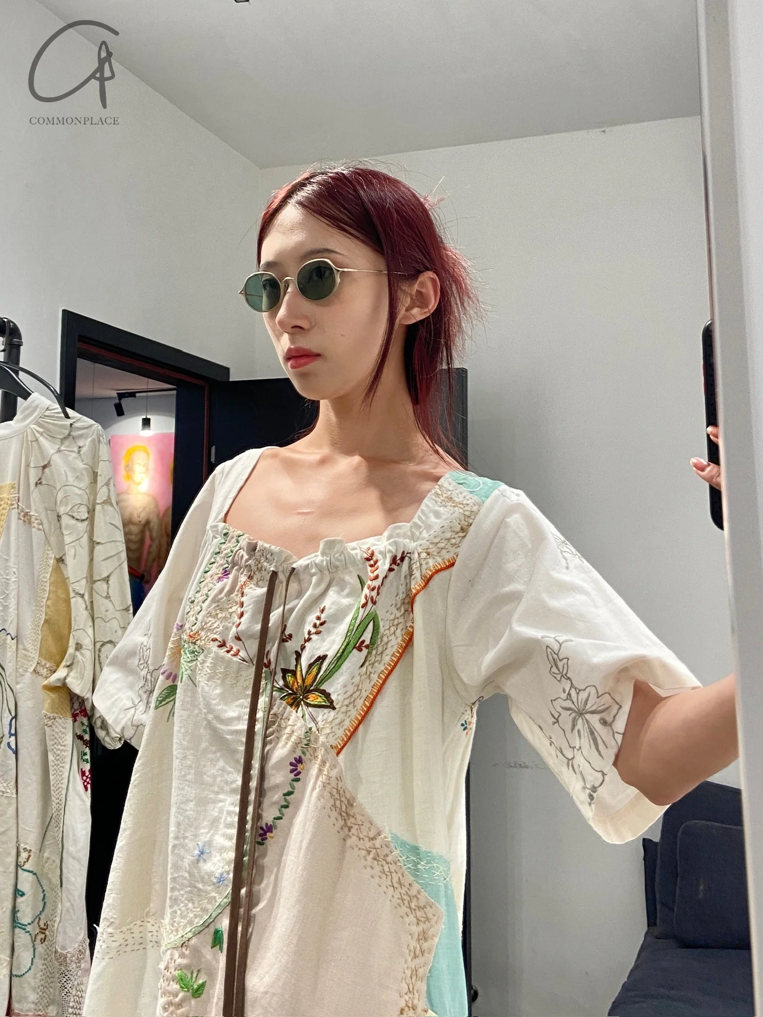 Rigards RG1090TI Series β Titanium Alloy Hand Polished Glasses RG-RG1090TI-DJKYGLP Light Gold Frame Matte Green Lenses - Image 5