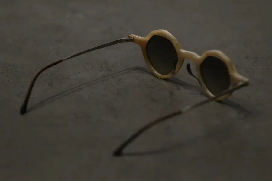RIGARDS Natural Buffalo Horn Wire Cut Hand Polished Glasses RG1094 Series Collection RG-RG1094-DLS Marble - Image 4
