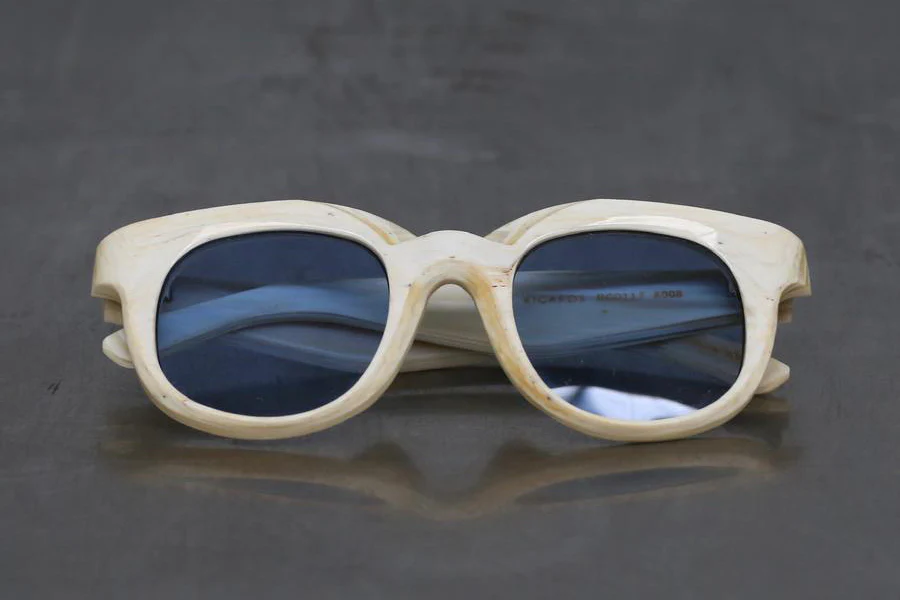 Rigards Marble Polished Blue Glasses RG0117