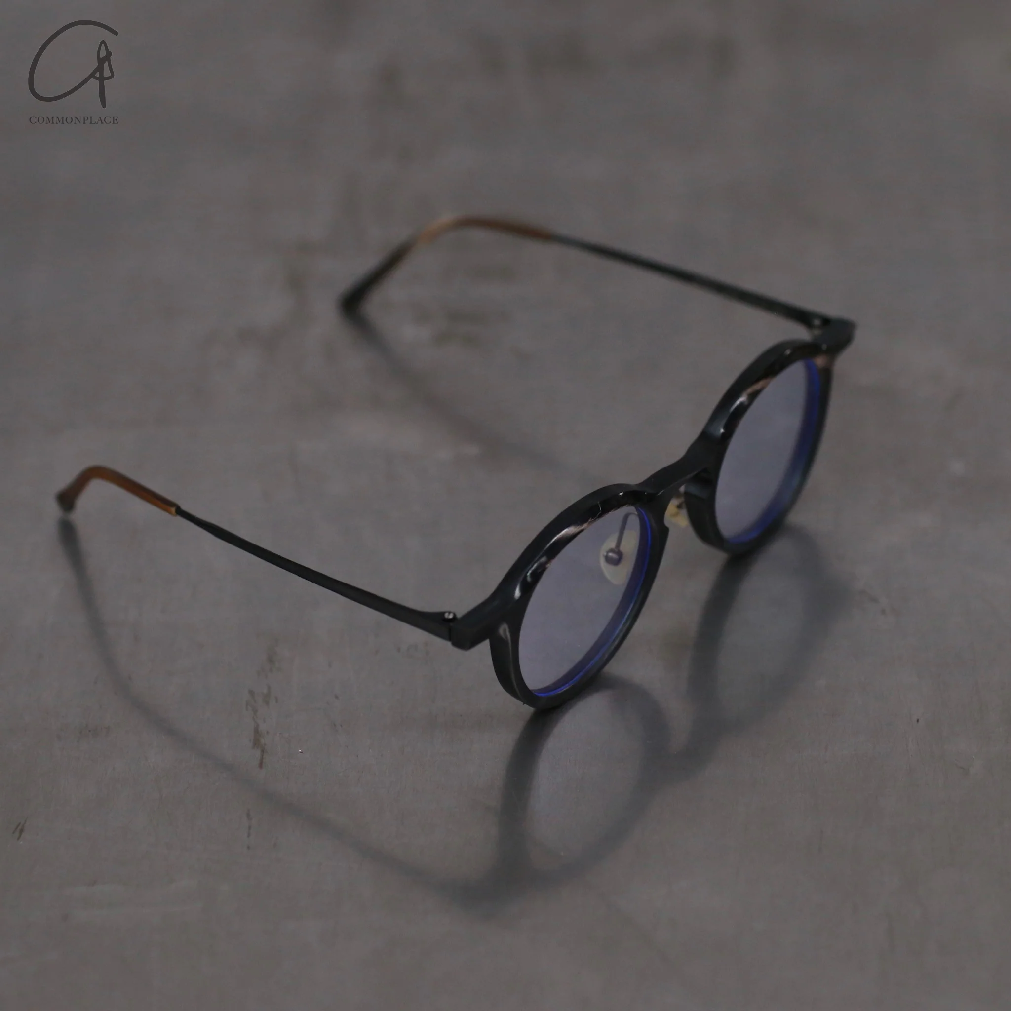 RIGARDS natural buffalo horn wire cutting high degree handmade glasses RG0108 series RG-RG0108-SJHBTM random black and white transparent film - Image 3