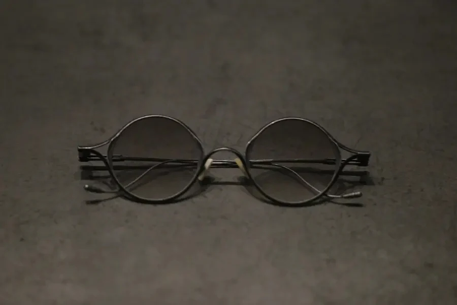 Rigards X The Viridi-Anne Collaboration Detachable Sunglasses RG1022TVA RG-RG1022TVA-FGHH Retro Black + Gray - Image 4