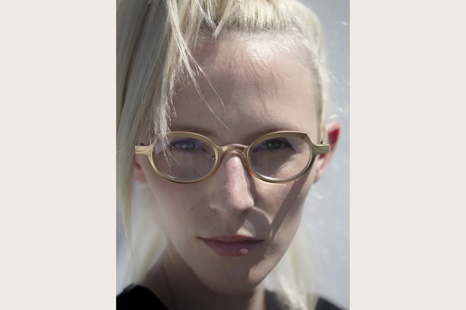 Rigards Aluminum Magnesium Alloy Eyeglasses RG0090AL Series Collection RG-RG0090AL-JIN Gold - Image 6