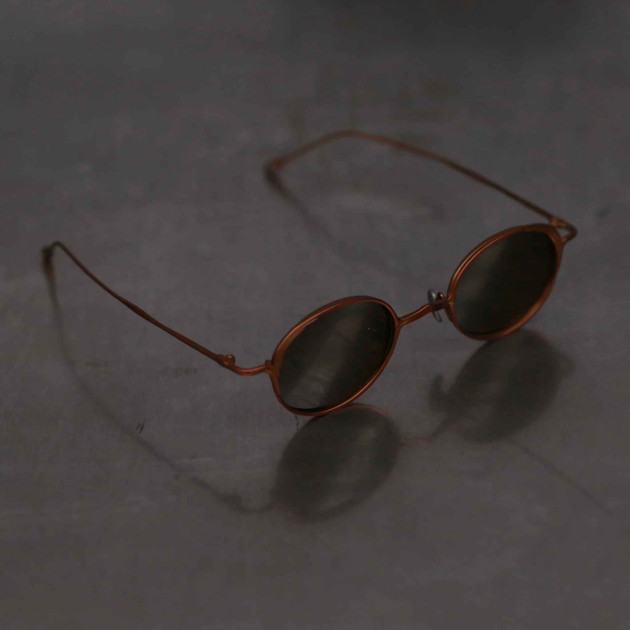 Rigards RG1076TI Series Oval Frame Sunglasses RG-RG1076TI-QTKQTP Bronze Frame Bronze Lenses - Image 3