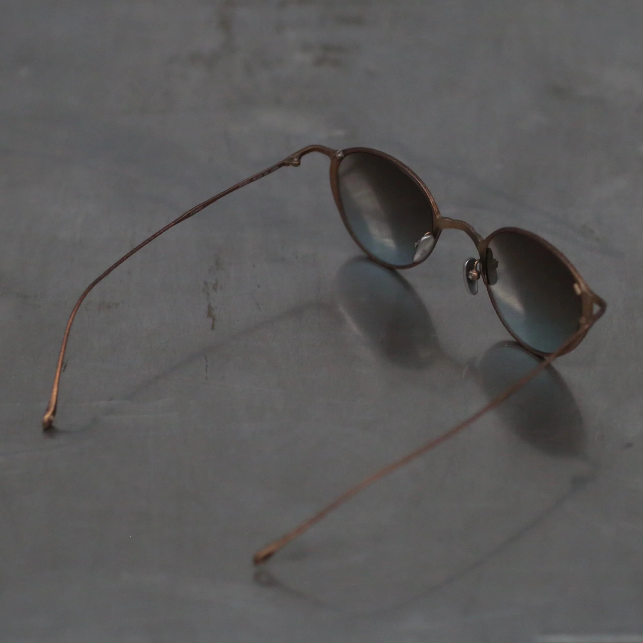 Rigards RG1091TI Series Titanium Sunglasses RG-RG1091TI-ZQTQTL (DIRTY BRONZE BRONZE BLUE LENS) - Image 4