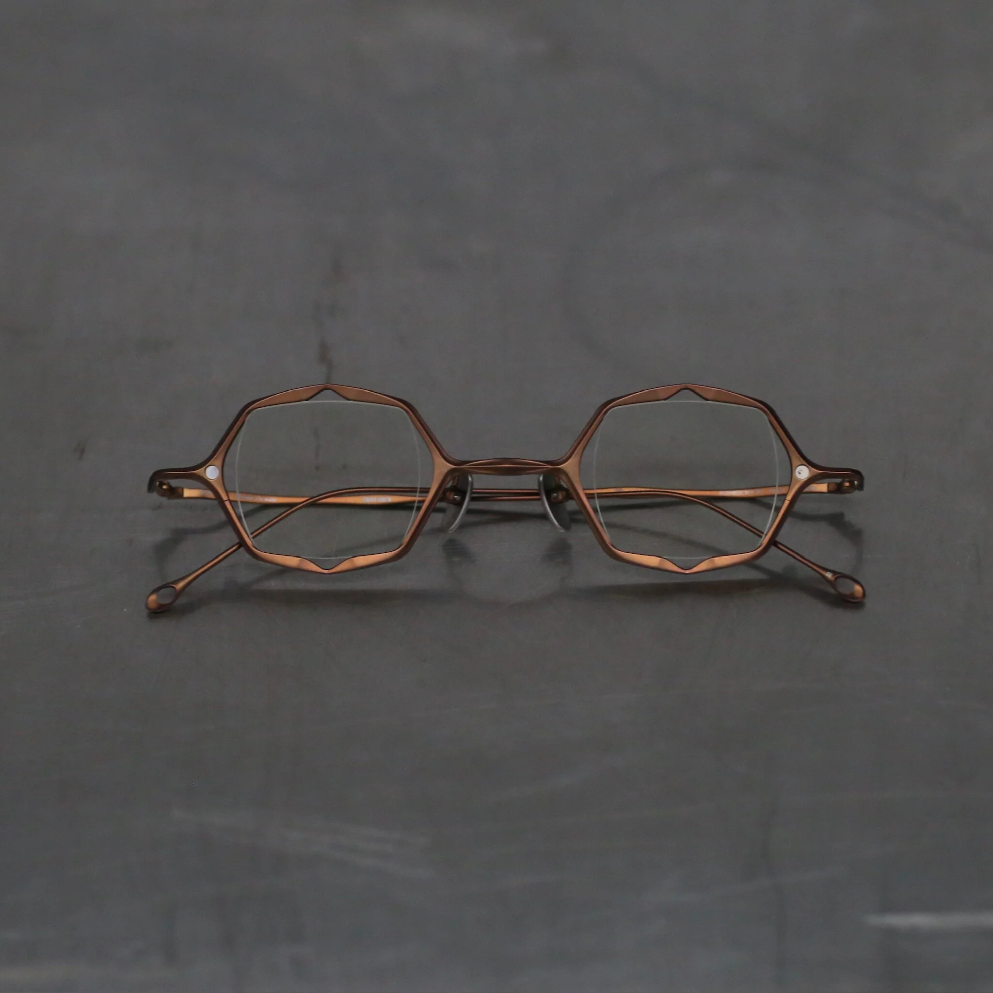 RIGARDS RG1948ZC BOX SET Series High-Quality Handcrafted Titanium Clip-on Sunglasses RG-RG1948ZC BOX SET-GQTAHKTML (ANTIQUE BRONZE + MIDNIGHT CLEAR + BLUE LENS) - Image 3