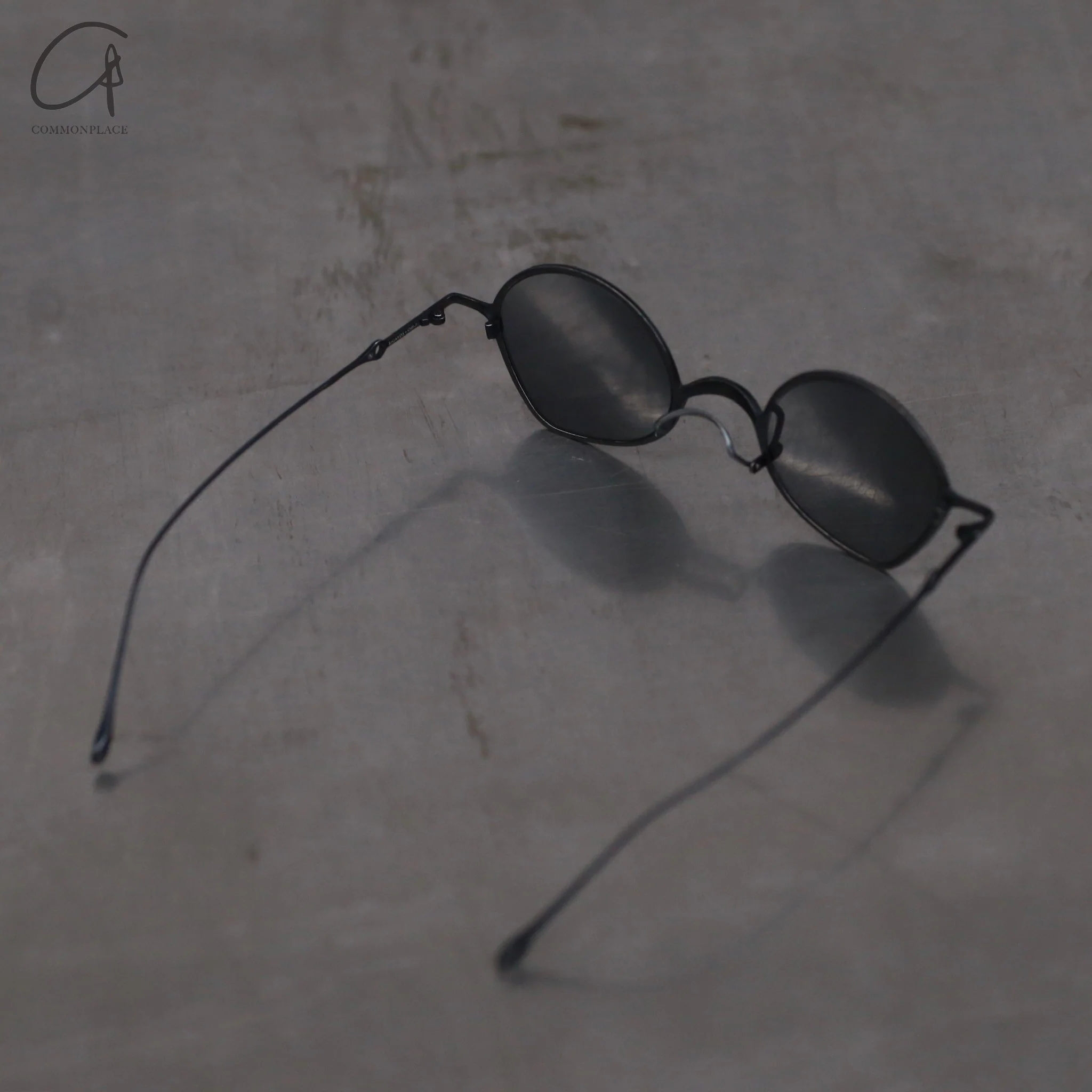 Rigards RG1991OBJ series special frame sunglasses RG-RG1991OBJ-GDHSH antique black frame dark gray lens - Image 4