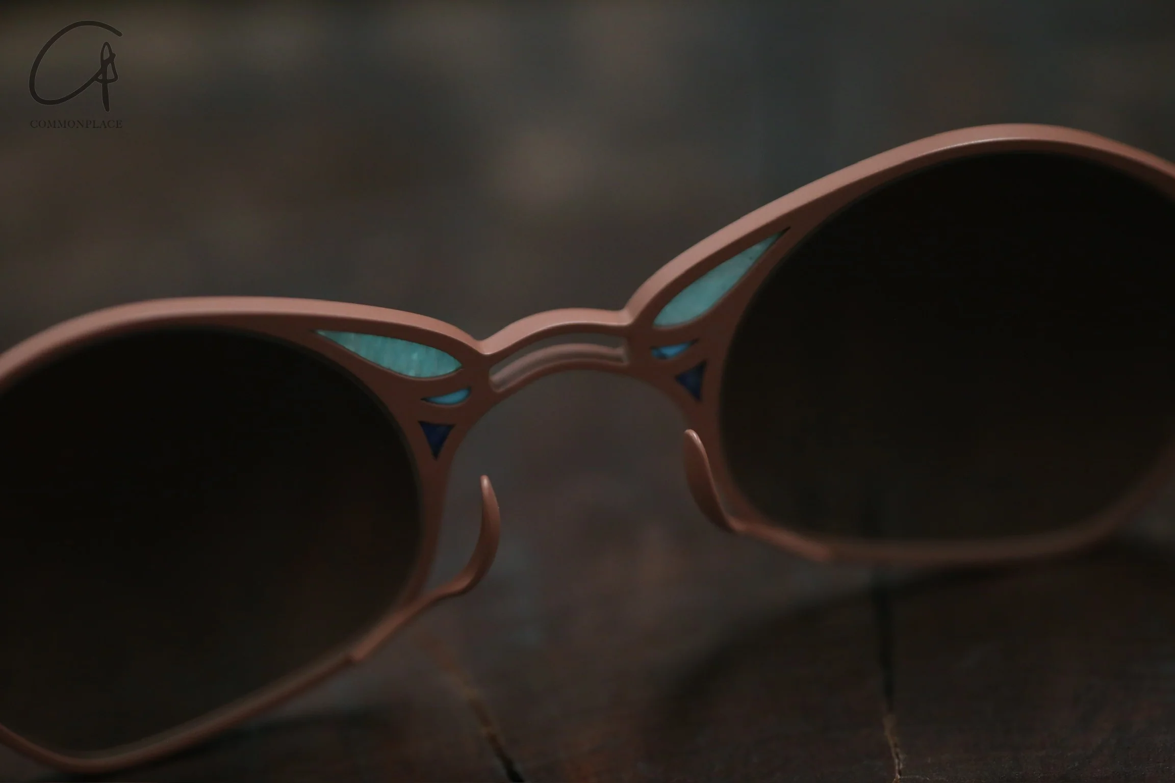 Rigards Titanium Hand Polished Eyeglasses RG-RG1032TI-XKQTP RG1032TI Rust Frame Bronze Sheet - Image 7