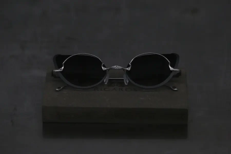 Rigards Silver Frame Blue Glasses RG1051TI - Image 3