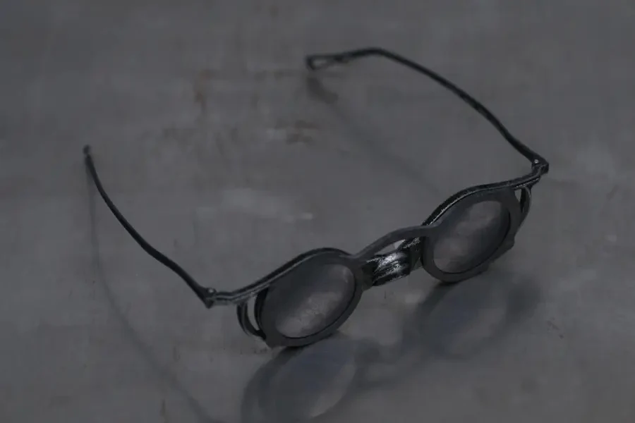 Rigards free disassembly handmade sunglasses RG2049AL RG-RG2049AL-GLHTQ olive + black (transparent / green) - Image 4