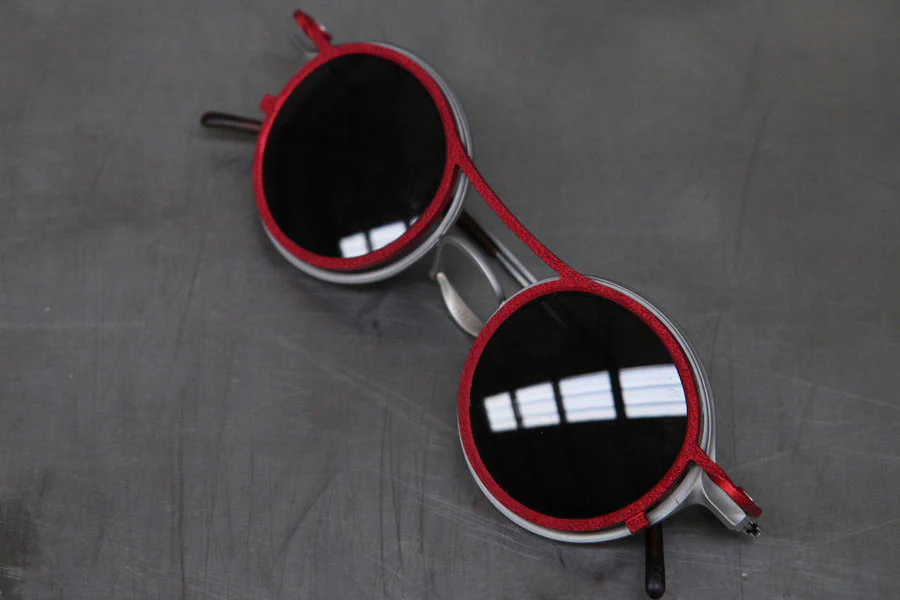Rigards&The Viridi-anne Okadachi Chiaki Collaboration Silver & Red RG2001TVA - Image 2