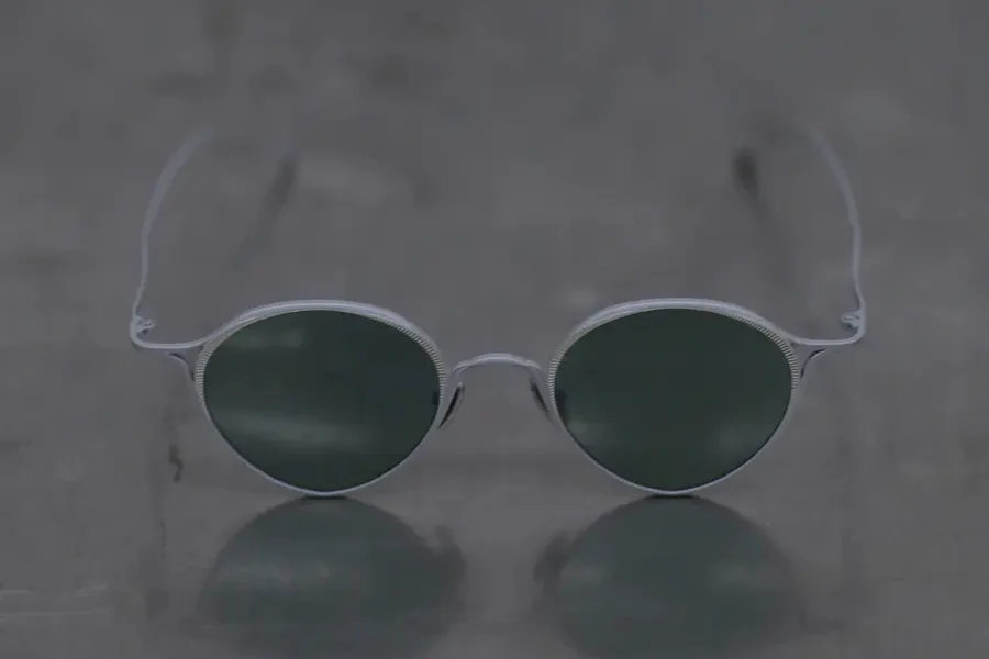 Rigards RG1093TI Series Beta Titanium Sunglasses RG-RG1093TI-THJDJ Titanium/Light Gold Matte Green - Image 2