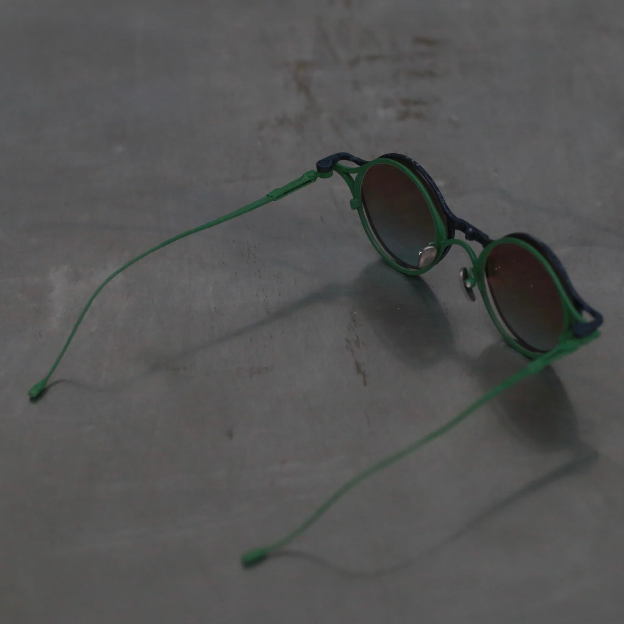 Rigards x The Viridi-Anne collaboration detachable sunglasses RG1022TVA collection RG-RG1022TVA-SLQTHKTMQTL dark green & bronze frame, midnight black frame, transparent lens + bronze blue lens - Image 5