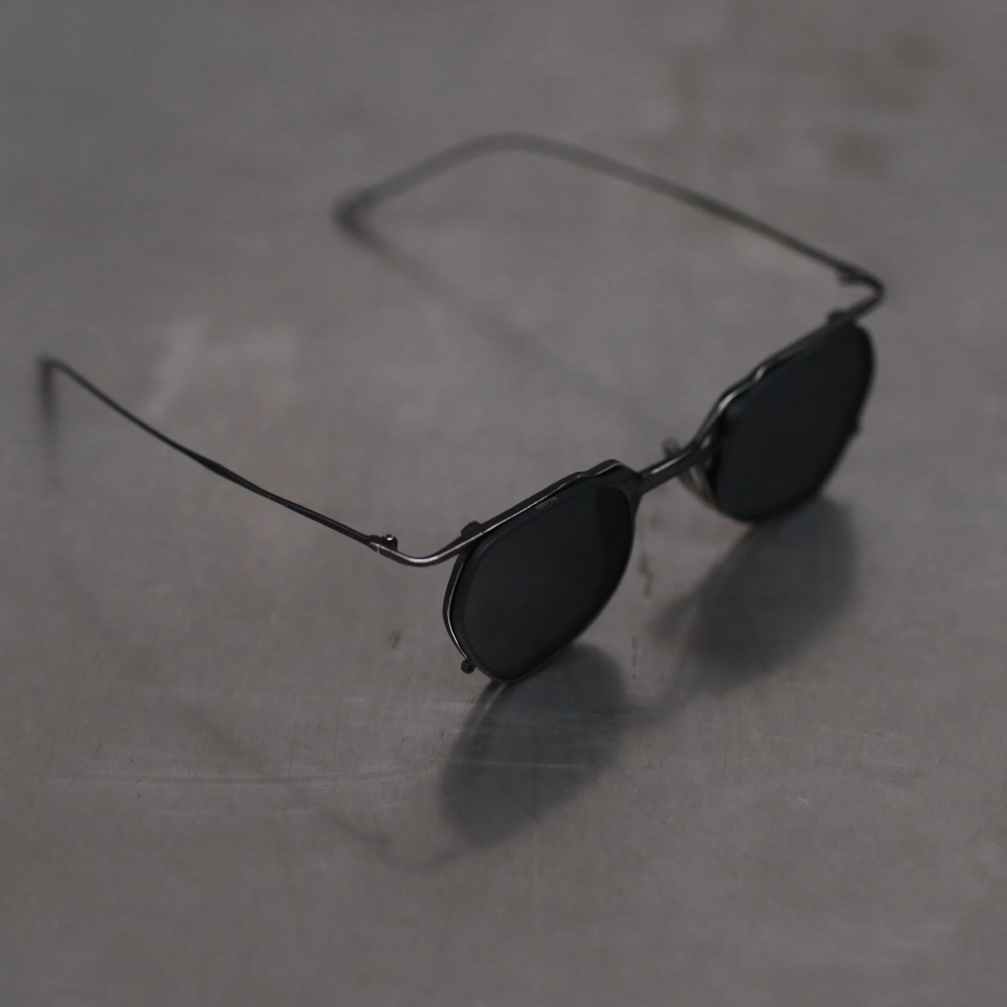 Rigards X TVA joint RG1999TVA series special double-layer sunglasses RG-RG1999TVA-GDHHTMSH antique black + black / retro transparent + dark gray lenses - Image 4