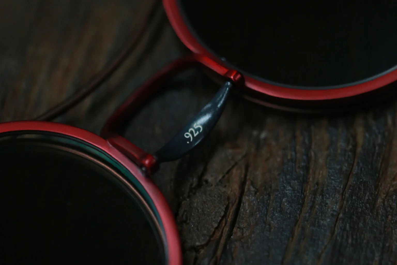 Rigards X TVA Joint RG2000TVA Stainless Steel + Pure Titanium Alloy 925 Silver Sunglasses Series RG-RG2000TVA(A)-HQTLP-F Red + Bronze Frame Transparent + Bronze Blue Lenses - Image 6