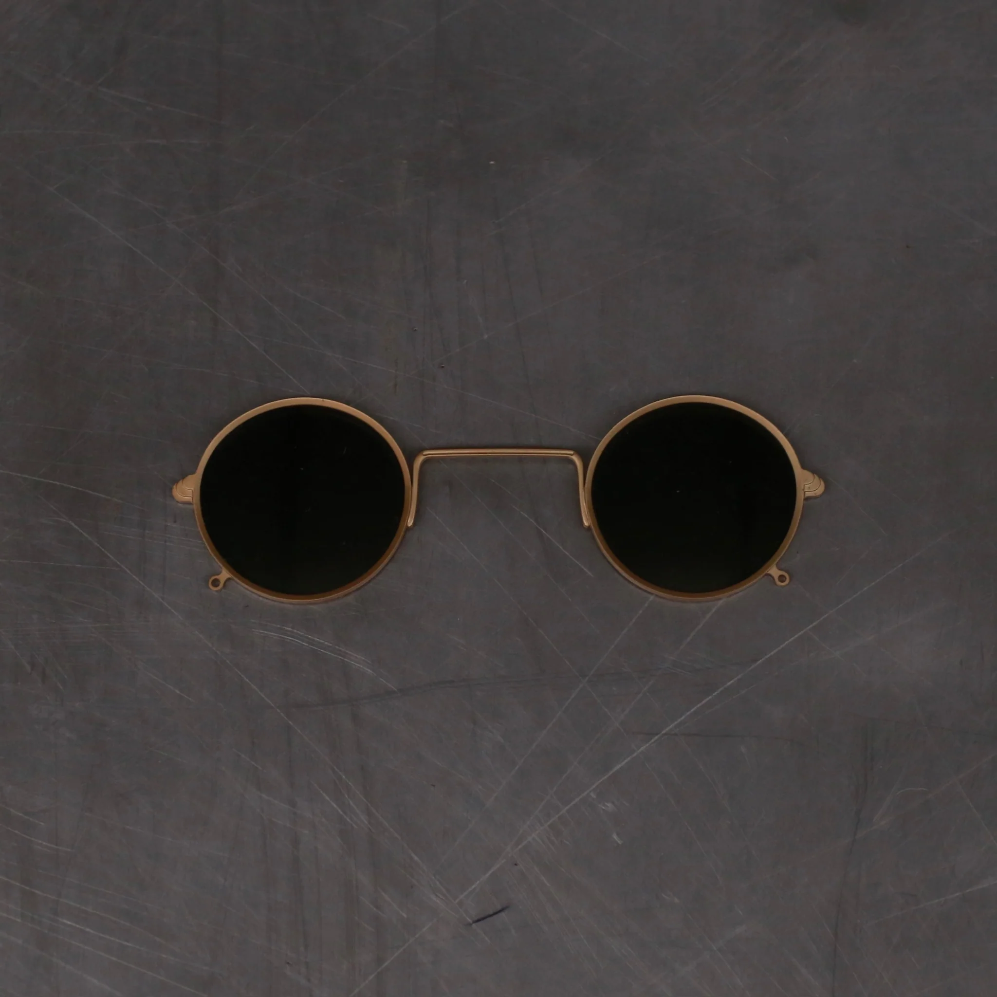 Rigards X ZIGGY CHEN Joint Series RG1008ZC Titanium Double-layer Sunglasses RG-RG1008ZC CLIP-GJLP Antique Gold Green Lens CLIP