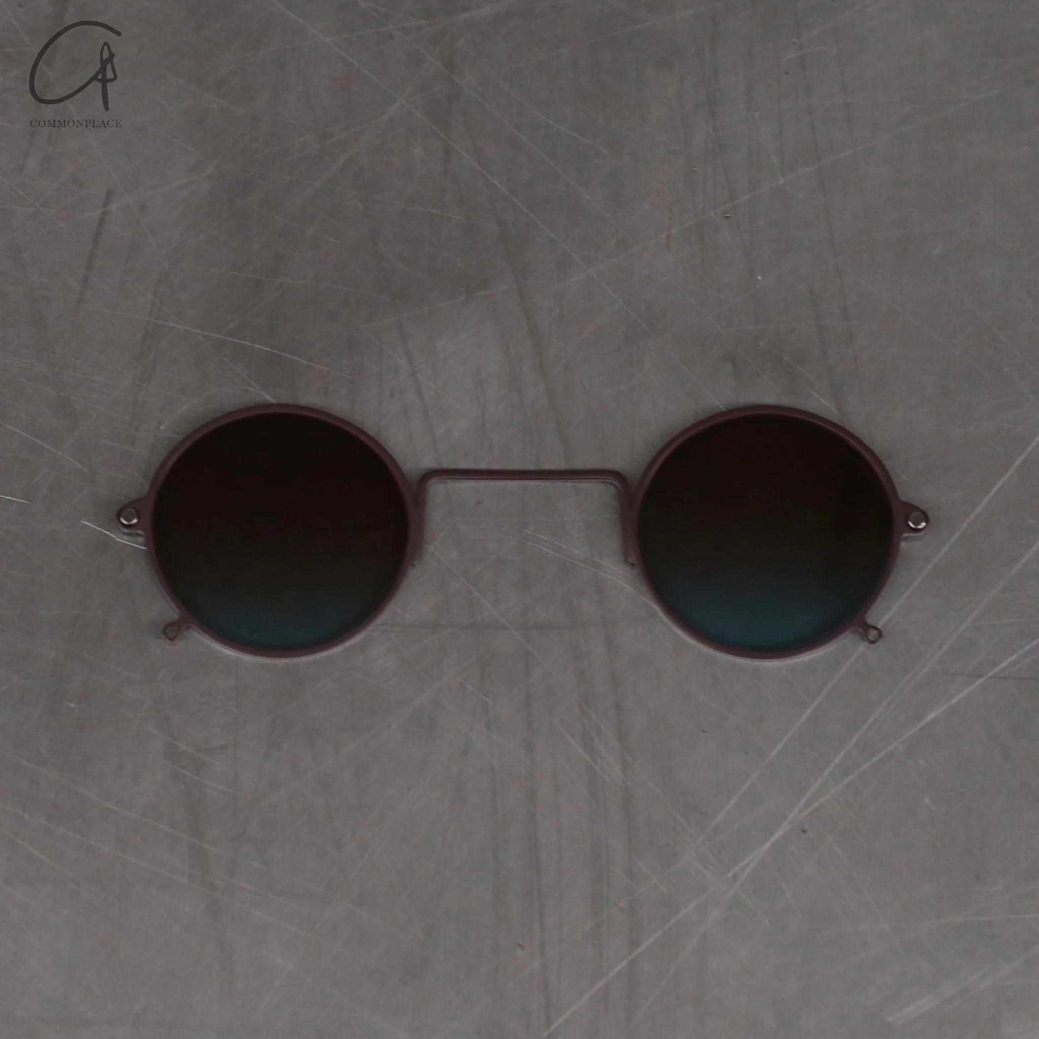 Rigards X ZIGGY CHEN Joint Series RG1008ZC Titanium Double-layer Sunglasses RG-RG1008ZC CLIP-QTKQTL Bronze frame bronze blue lens CLIP - Image 2