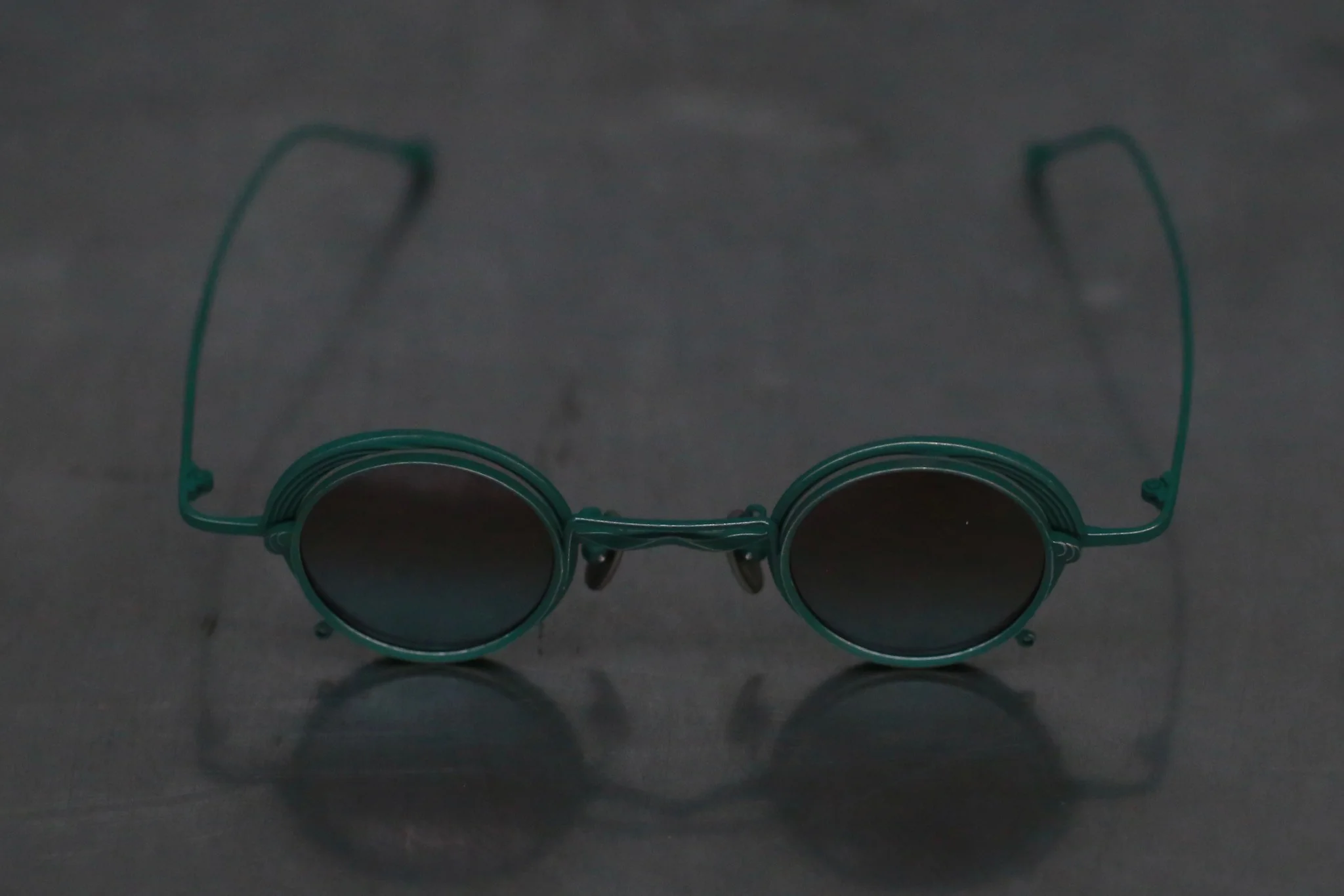 Rigards X ZIGGY CHEN Joint Series RG1008ZC Titanium Double-layer Sunglasses RG-RG1008ZC-SLSLTMQTL Dark Green + Dark Green Frame Transparent + Bronze Blue Lenses - Image 3