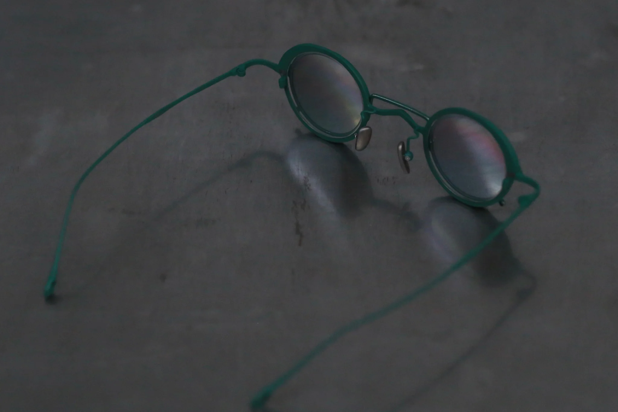 Rigards X ZIGGY CHEN Joint Series RG1008ZC Titanium Double-layer Sunglasses RG-RG1008ZC-SLSLTMQTL Dark Green + Dark Green Frame Transparent + Bronze Blue Lenses - Image 5