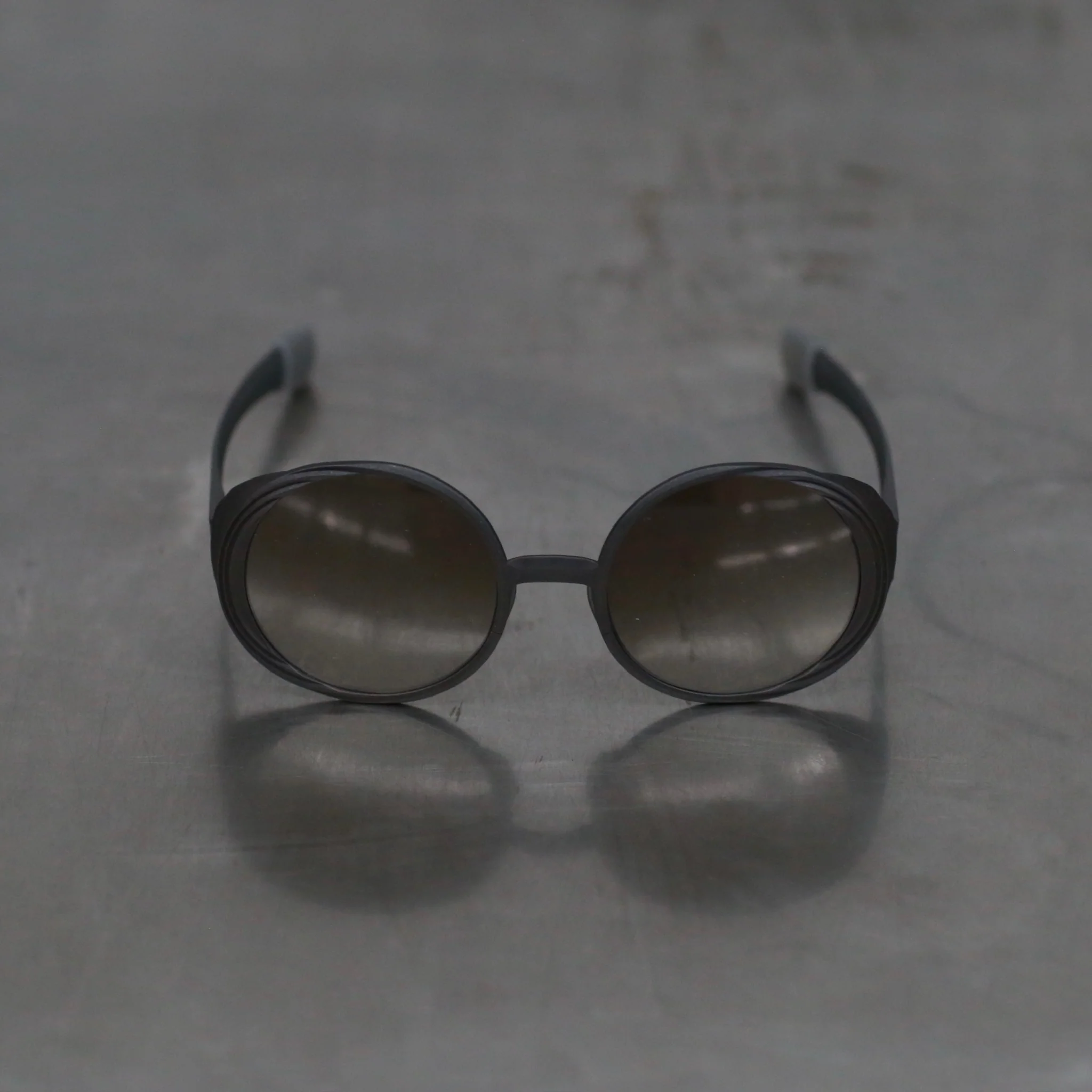 Rigards x Ziggy Chen RG1941ZC series pure titanium/aluminum-magnesium sunglasses RG-RG1941ZC-GQTGQJB antique bronze frame with bronze gradient lenses - Image 2