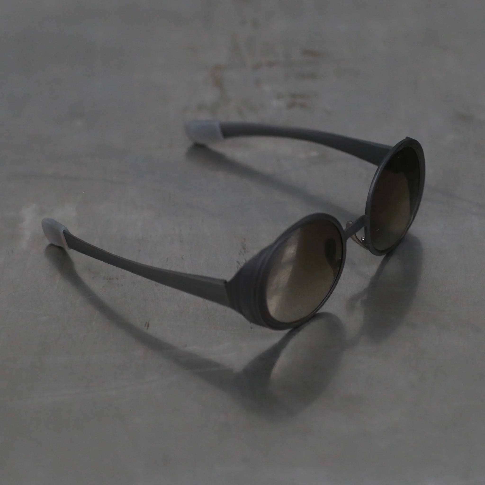 Rigards x Ziggy Chen RG1941ZC series pure titanium/aluminum-magnesium sunglasses RG-RG1941ZC-GQTGQJB antique bronze frame with bronze gradient lenses - Image 3