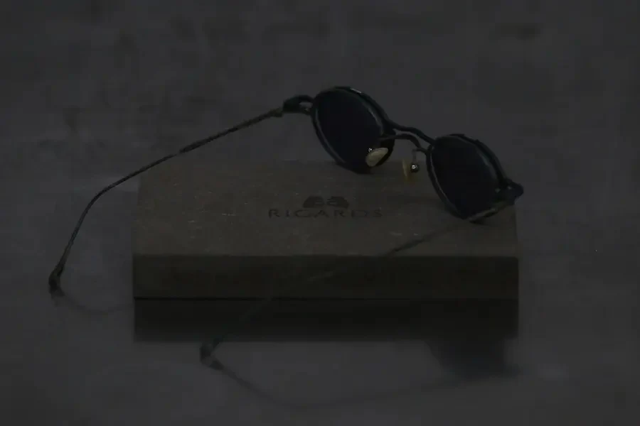 Rigards β titanium + magnesium aluminum alloy detachable handmade glasses RG1010ZC series collection RG-RG1010ZC-MH jade + black gray piece - Image 5