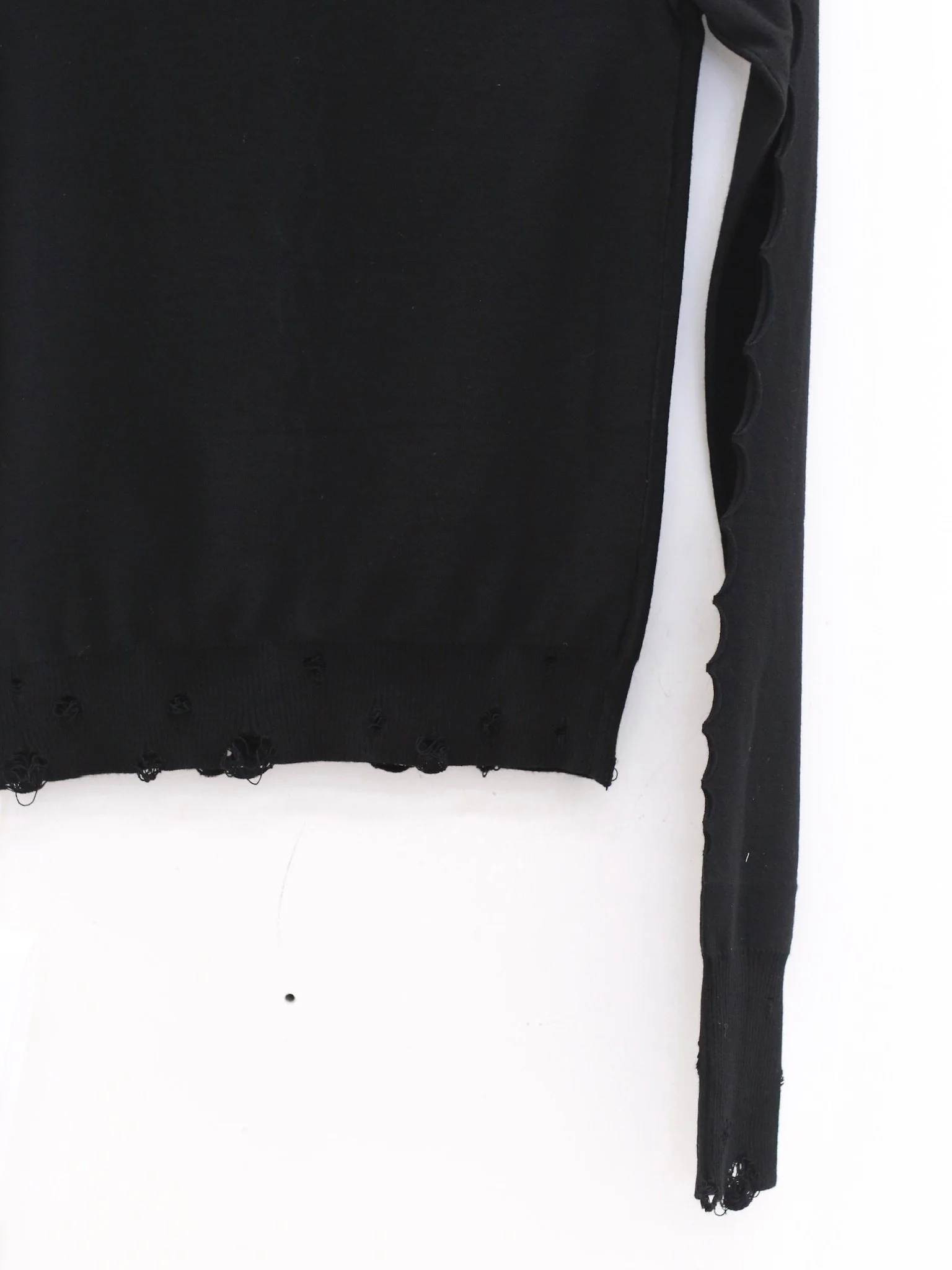 RUI built 25 autumn and winter high collar long sleeve bottoming shirt RUI-RAW25KN03-Onyx black - Image 4