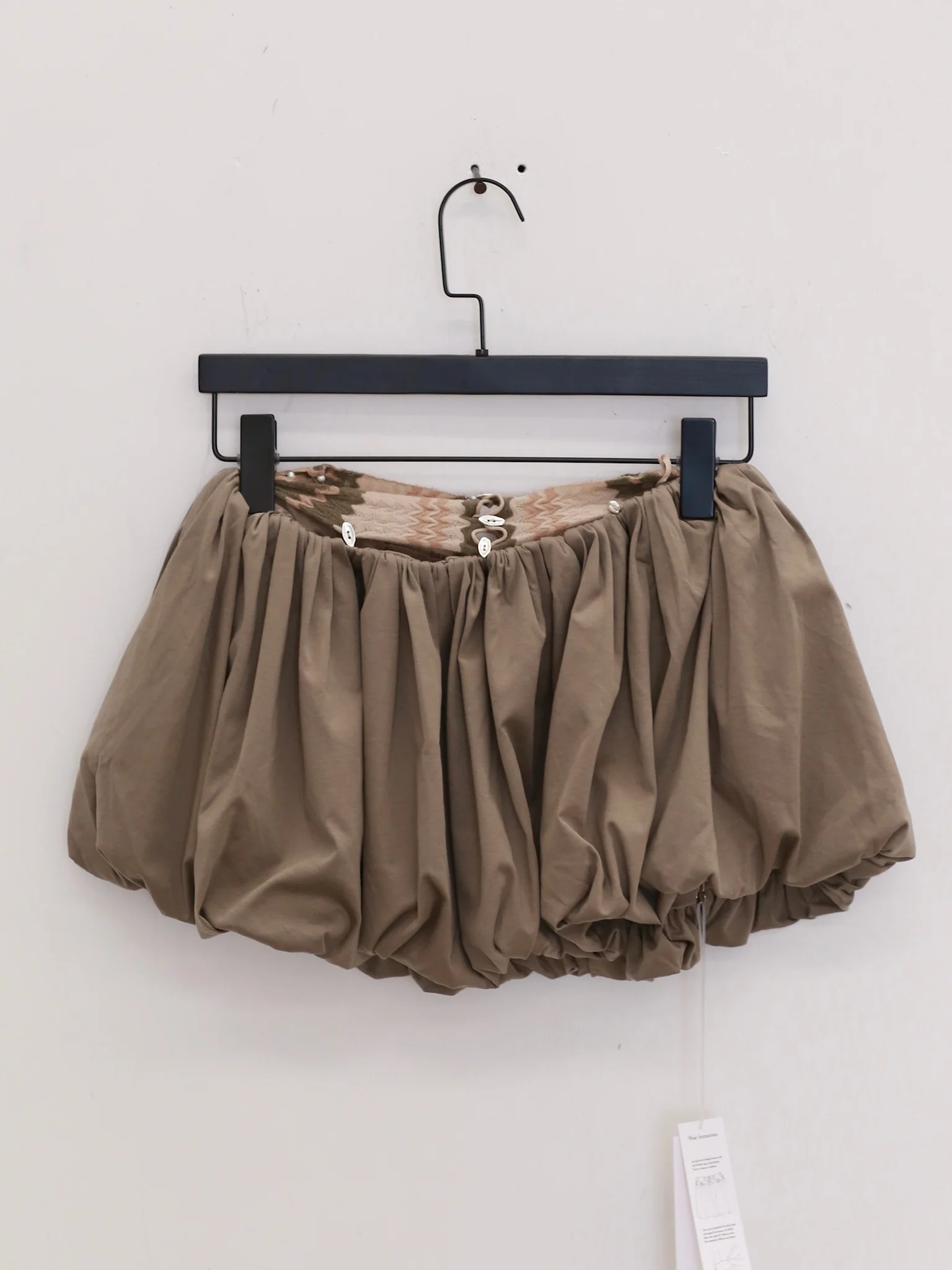 RUI built 25 spring and summer ripple stitching tutu skirt RUI-RSS25CB03-SWC Sage - Image 4