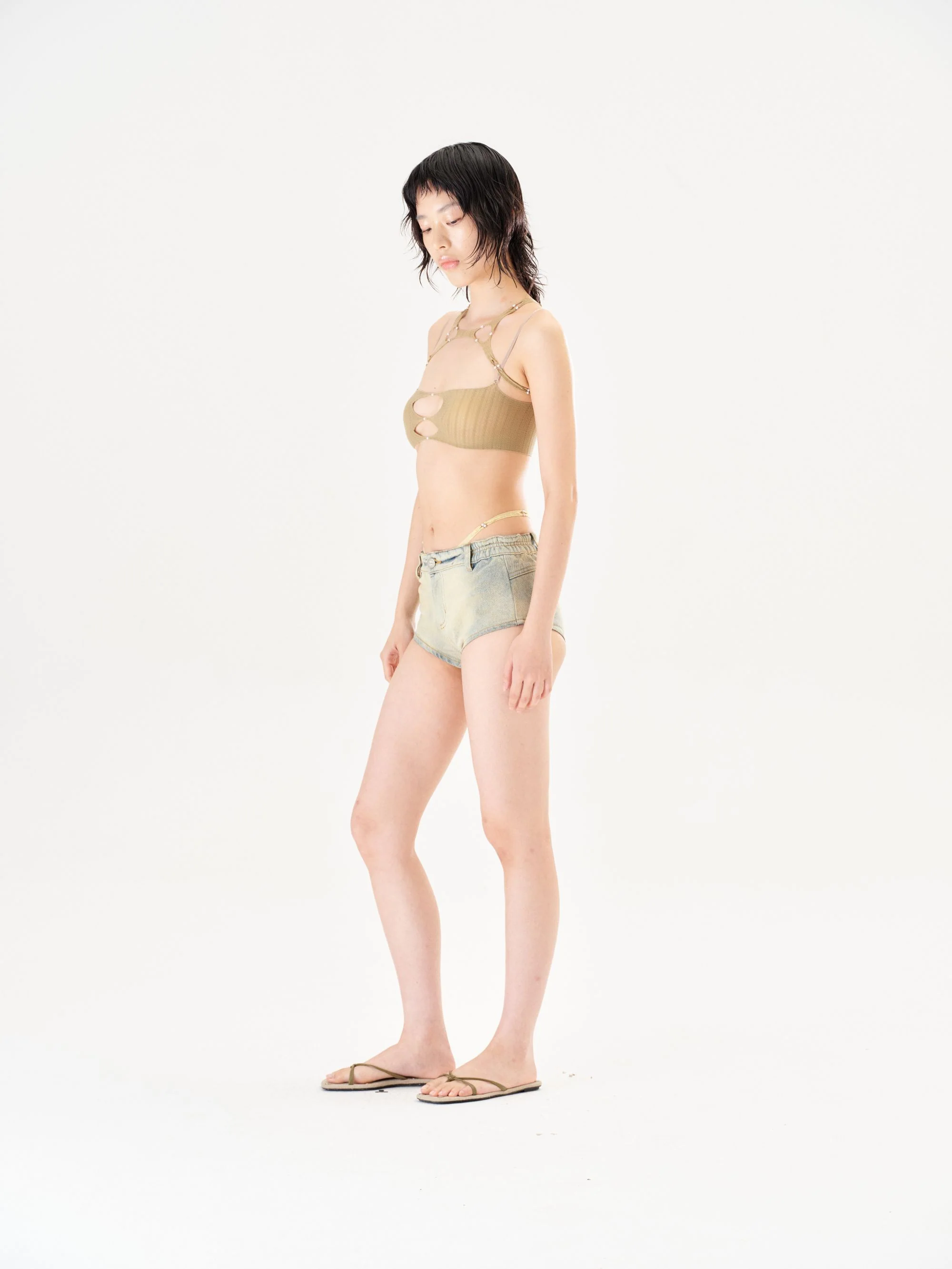 RUI built 26 Early Spring Elastic Shoulder and Neck Strap Accessory RUI-S26SF03-Coffee - Image 4