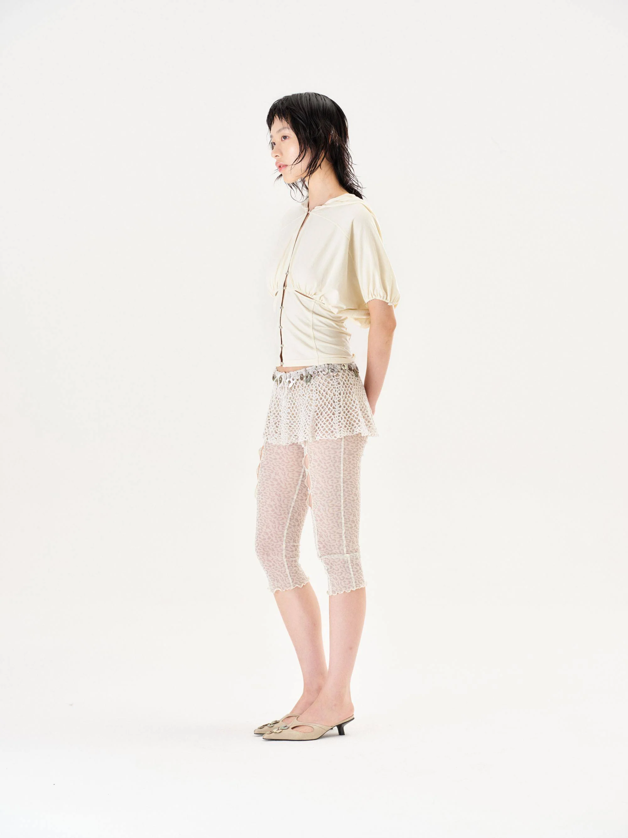RUI built 26 Spring/Summer Leopard Print Mesh Pantyhose RUI-S26WV23-Misty Rose (Nude Pink) - Image 10