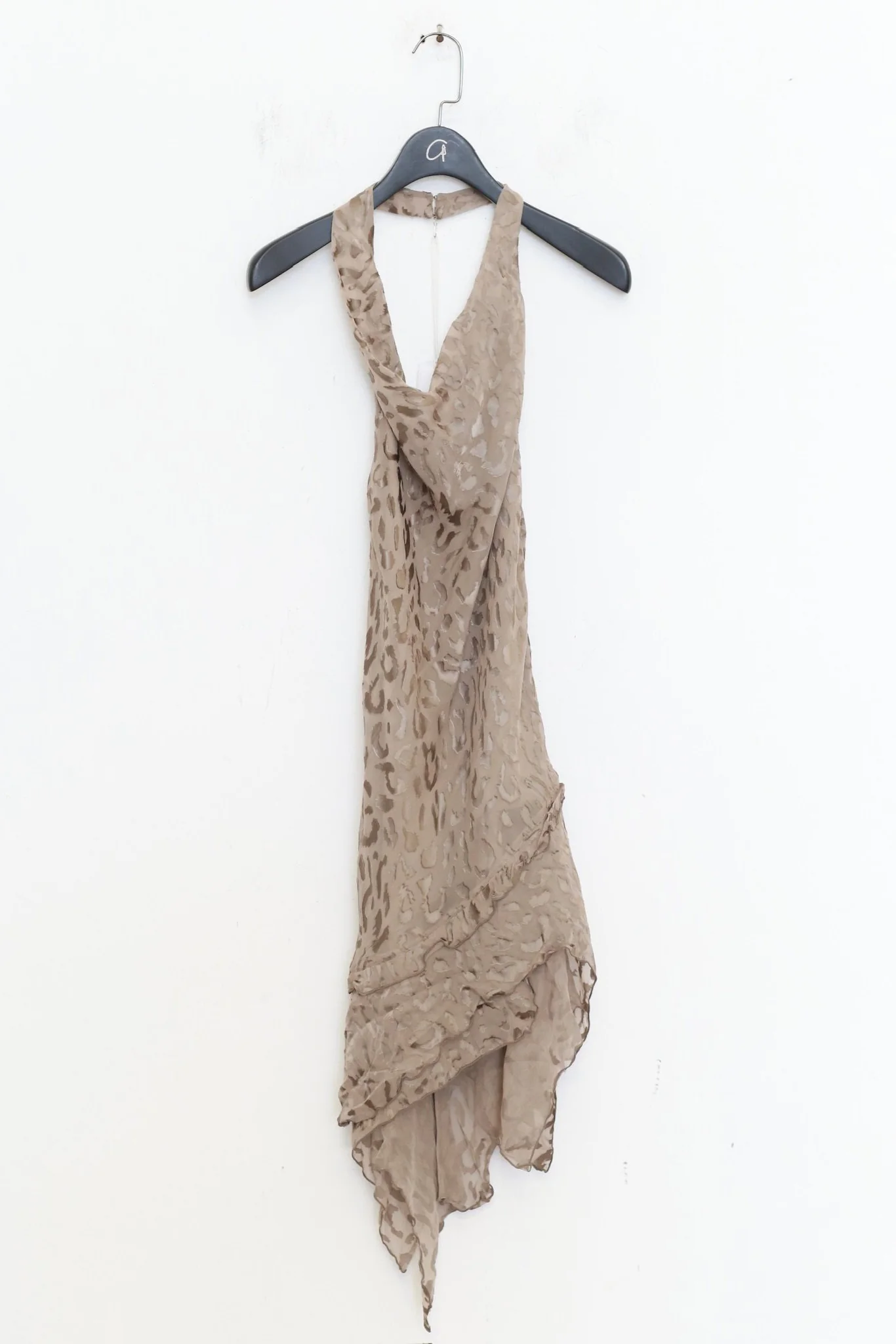 RUI built Spring/Summer 2026 Silk Leopard Print Burnout Dress RUI-S26WV19-Marsh (Marsh Color) - Image 2