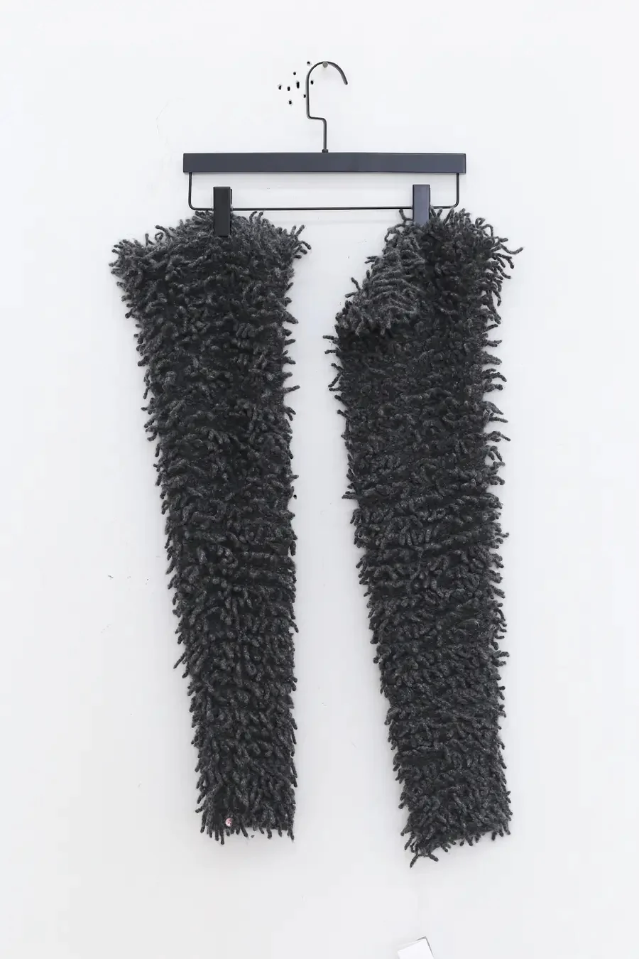 RUI Cashmere Leg Warmers RUI-RAW23AC03-TANHUI Charcoal Gray - Image 6