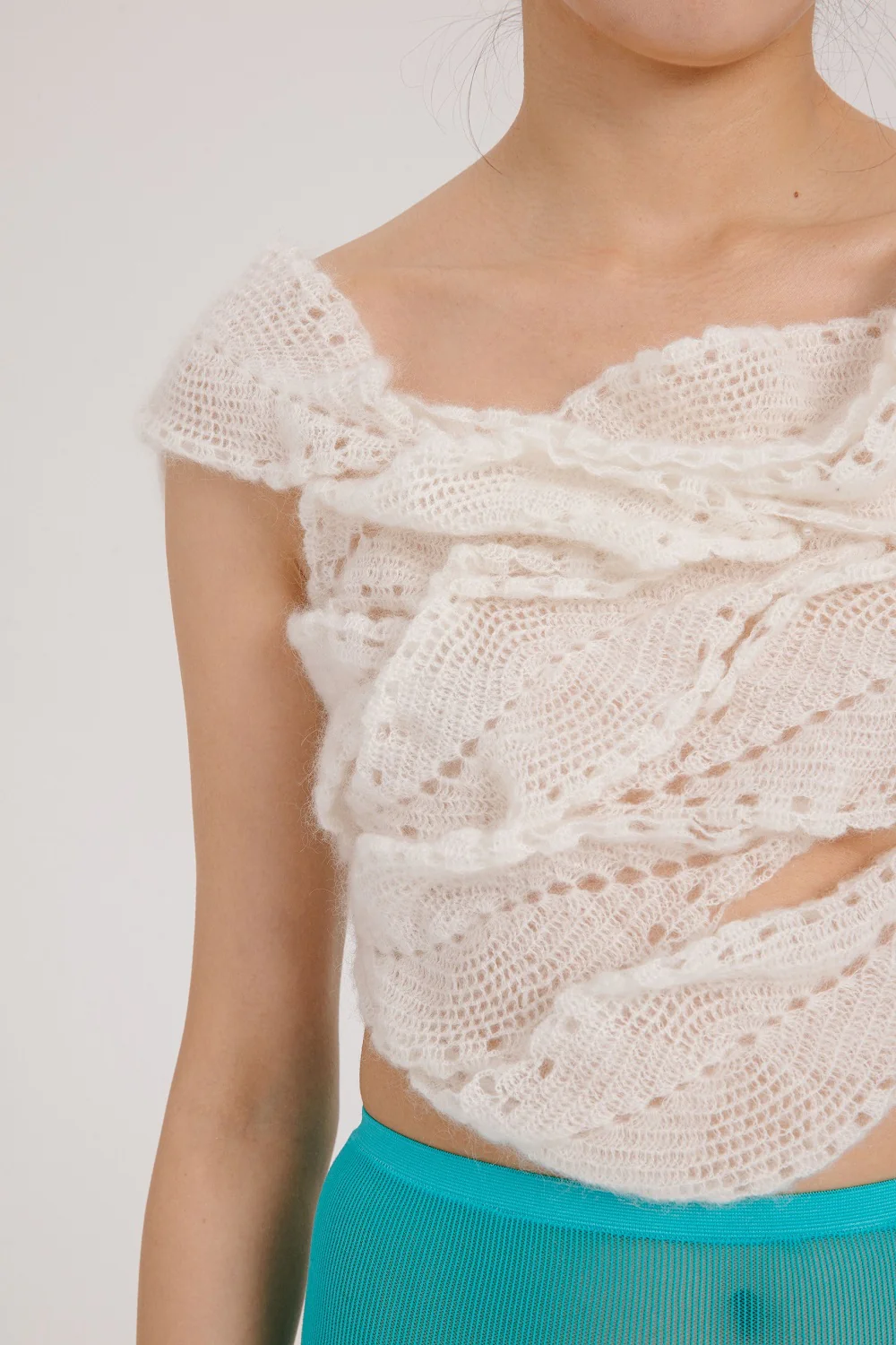 RUI Crochet Top RUI-RUIFW21CR02-BAI White Vapor - Image 14