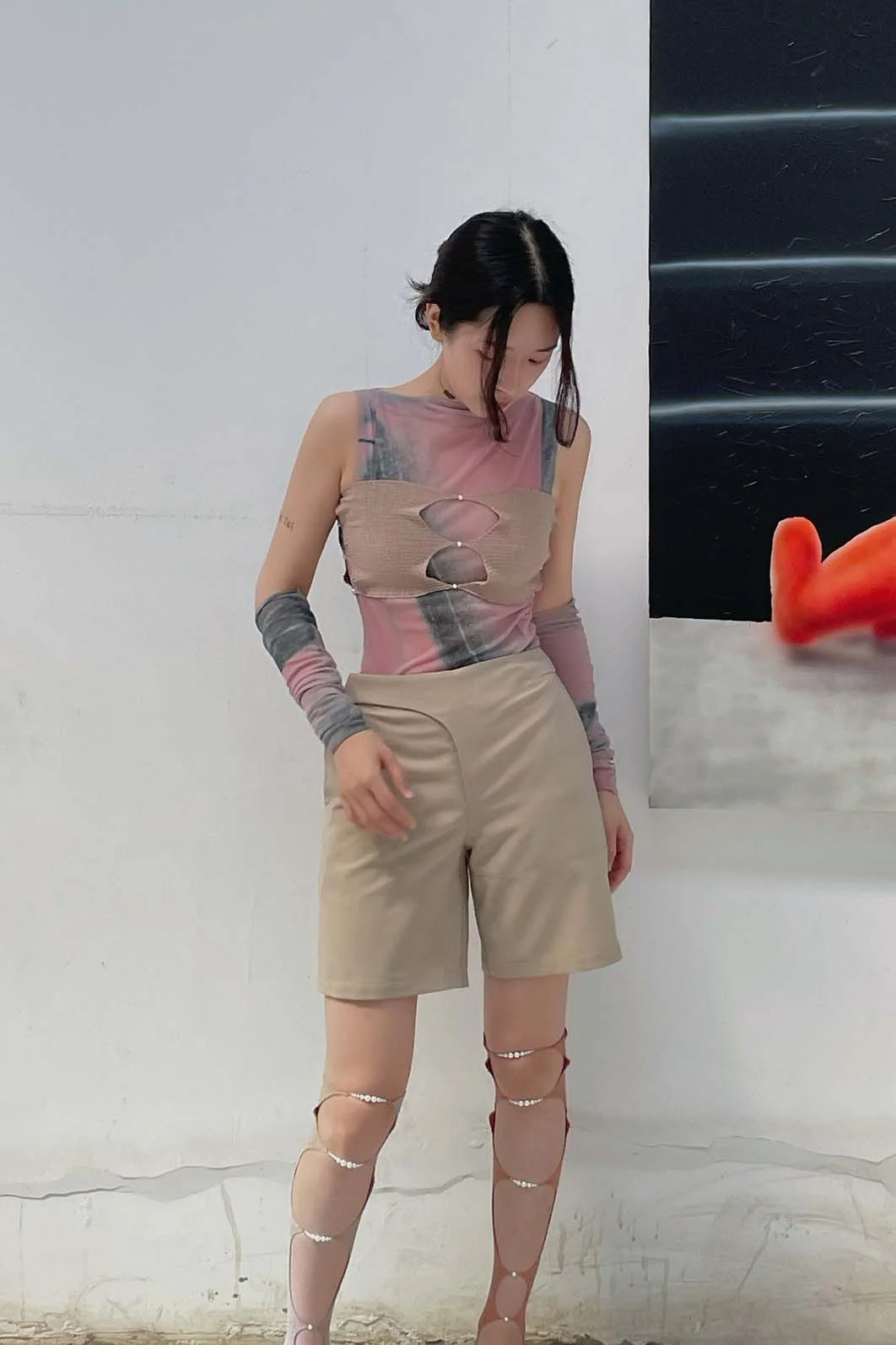 RUI long legs dusty rose R015-AW20 rose - Image 8