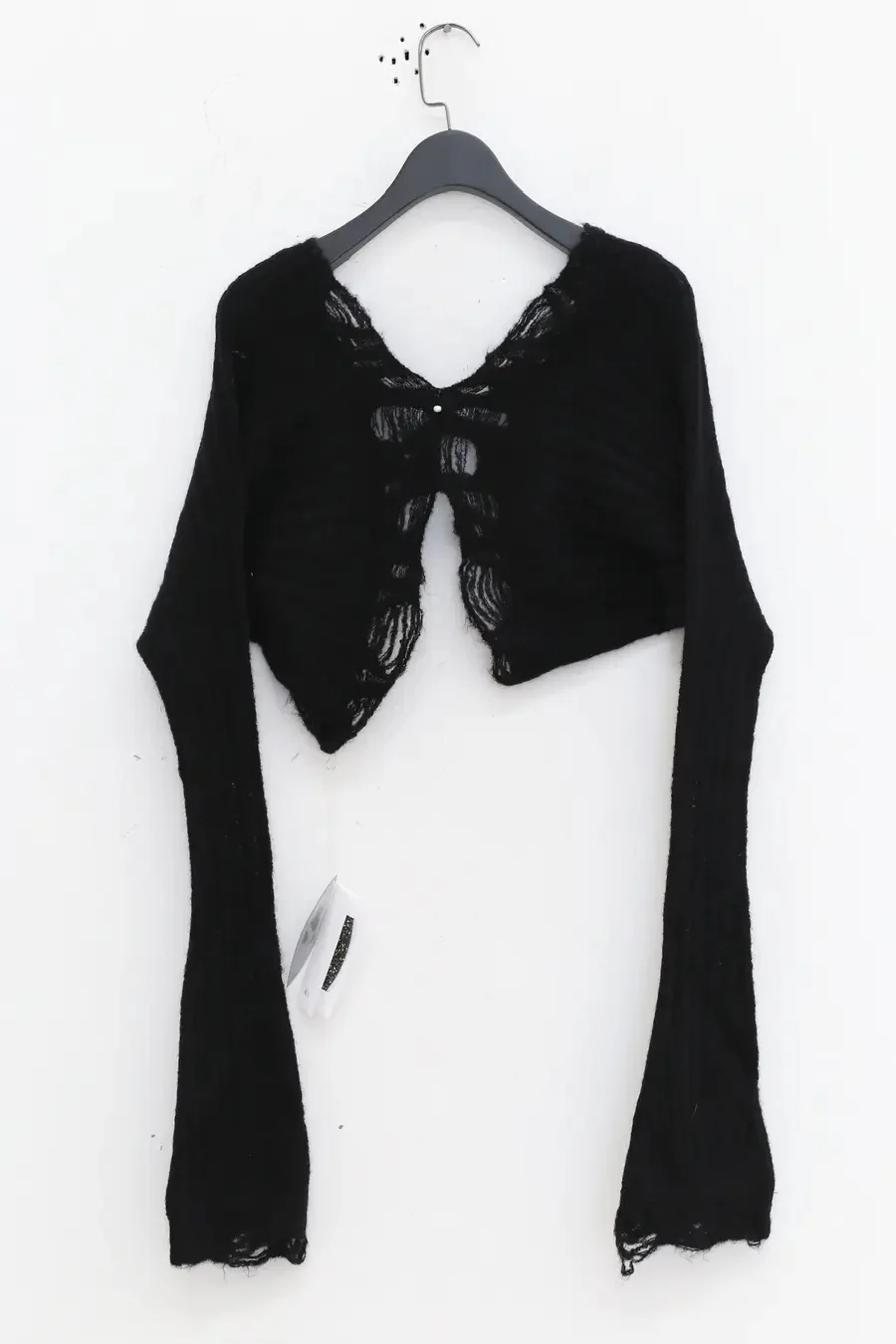 RUI floating line short cardigan RAW23KN10 black - Image 7
