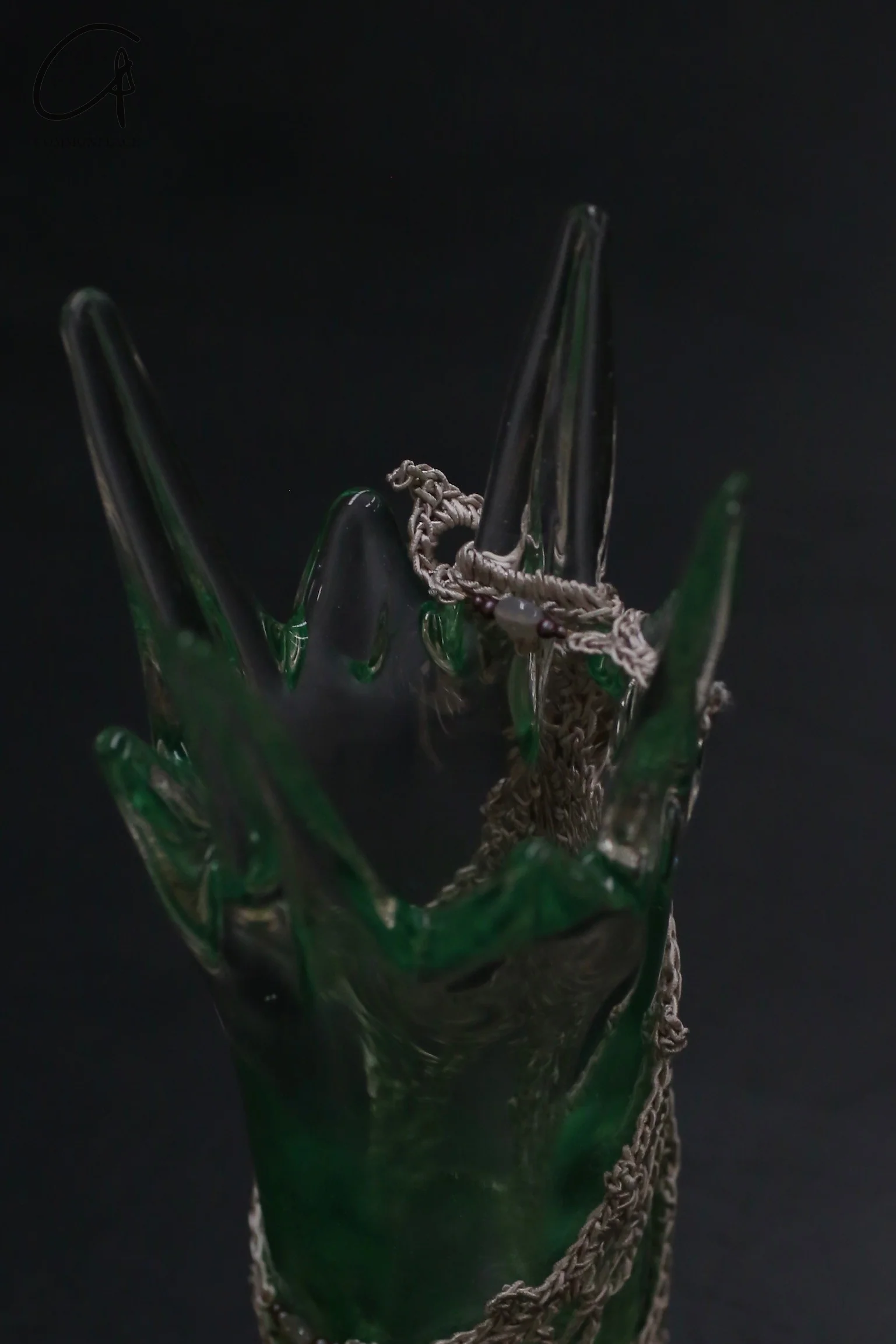 RUI Glass Vase RSS22DC03 Emerald Green - Image 4