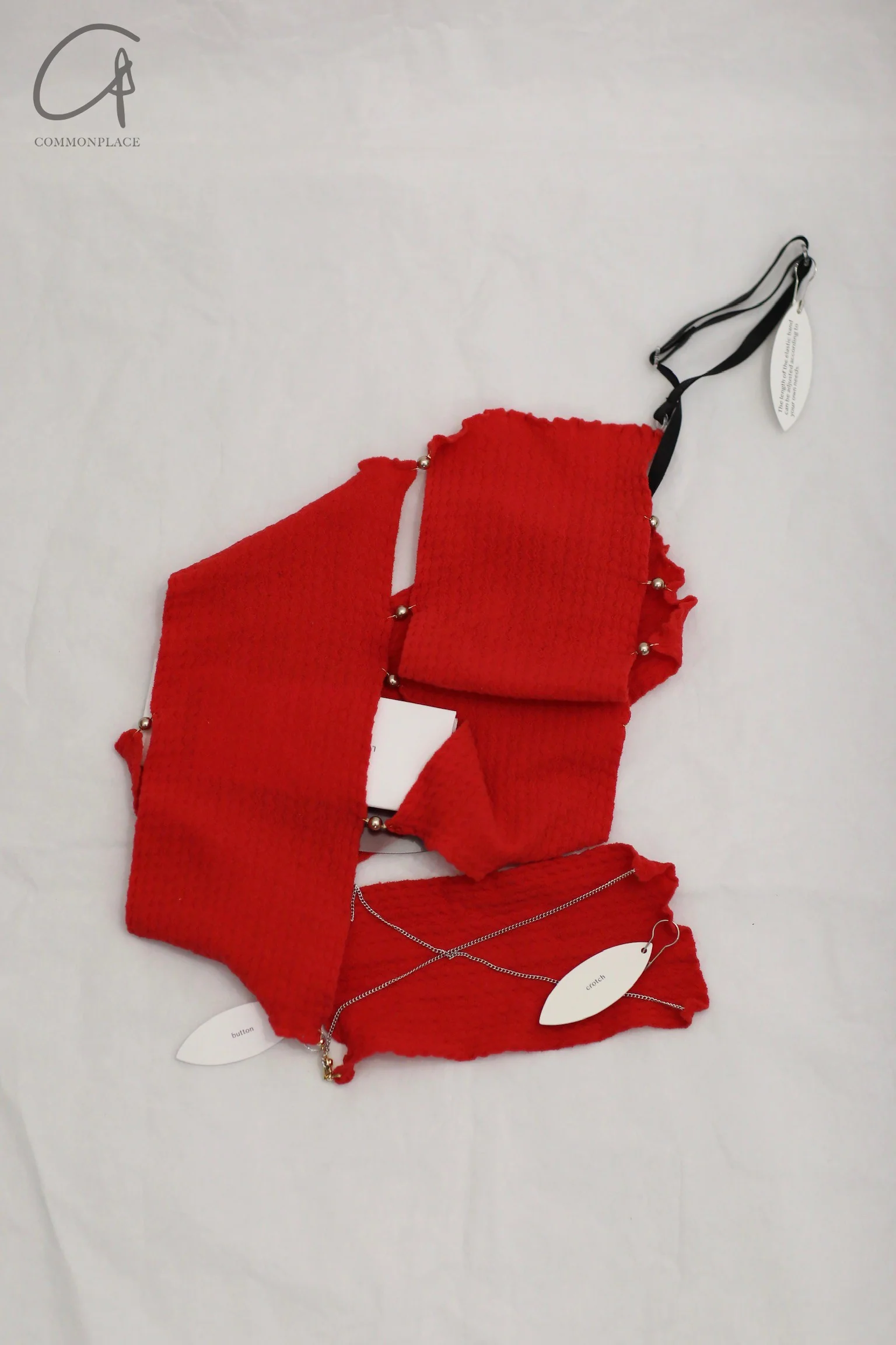 RUI Halter Bodysuit RAW22SF02 Ruby Red - Image 16