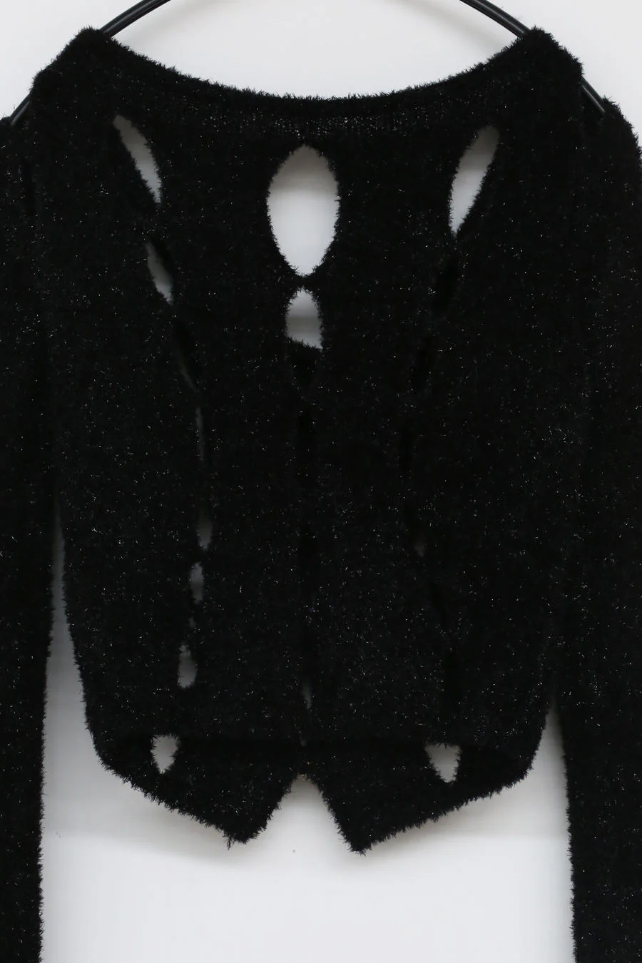 RUI Hollow Cardigan RUIFW21KN01 Black Onyx - Image 10