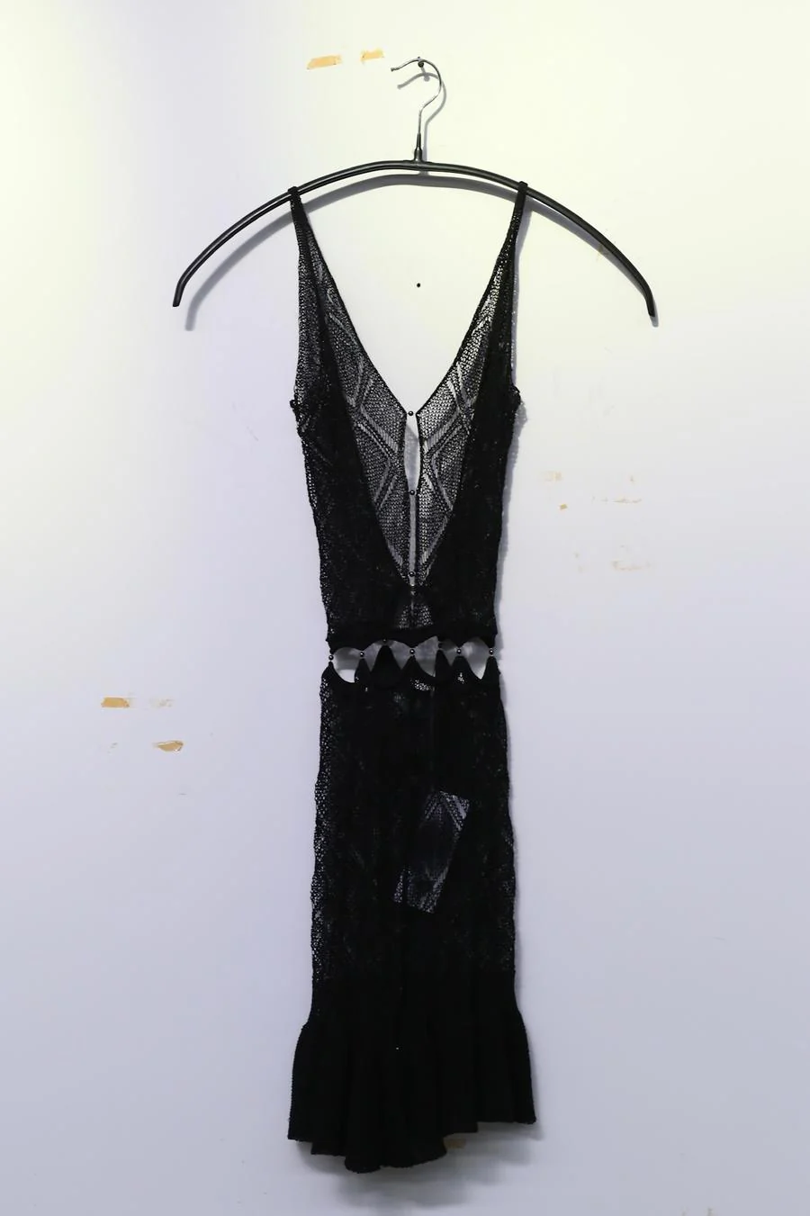 RUI hollow knitted camisole dress RSS23KN14 ONYX black - Image 2