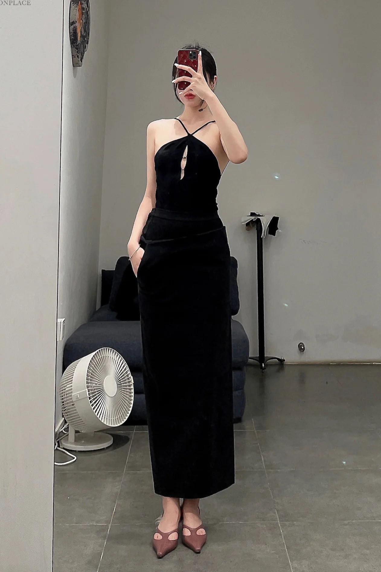 RUI Knitted Bodysuit RSS22KN04 ONYX - Image 8