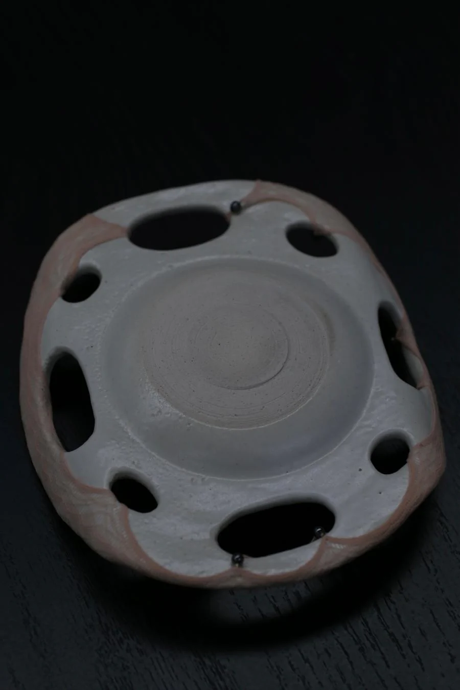 Rui Zhou Installation Vessel Collection RUI-RSS23DC03-FXBP Fan White Plate PR2 - Image 2
