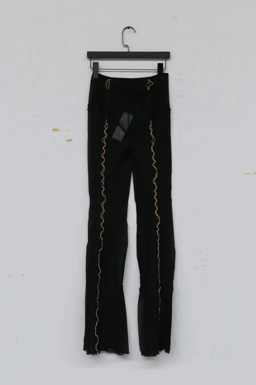 RUI mesh flared pants RSS22WV02 black - Image 4