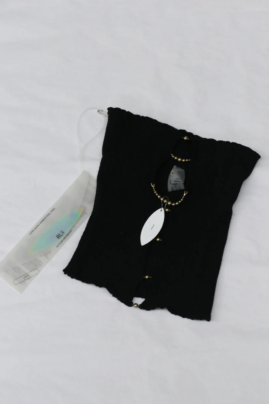 RUI One Piece Tube Top RUIFW21SF03 Black Onyx - Image 6
