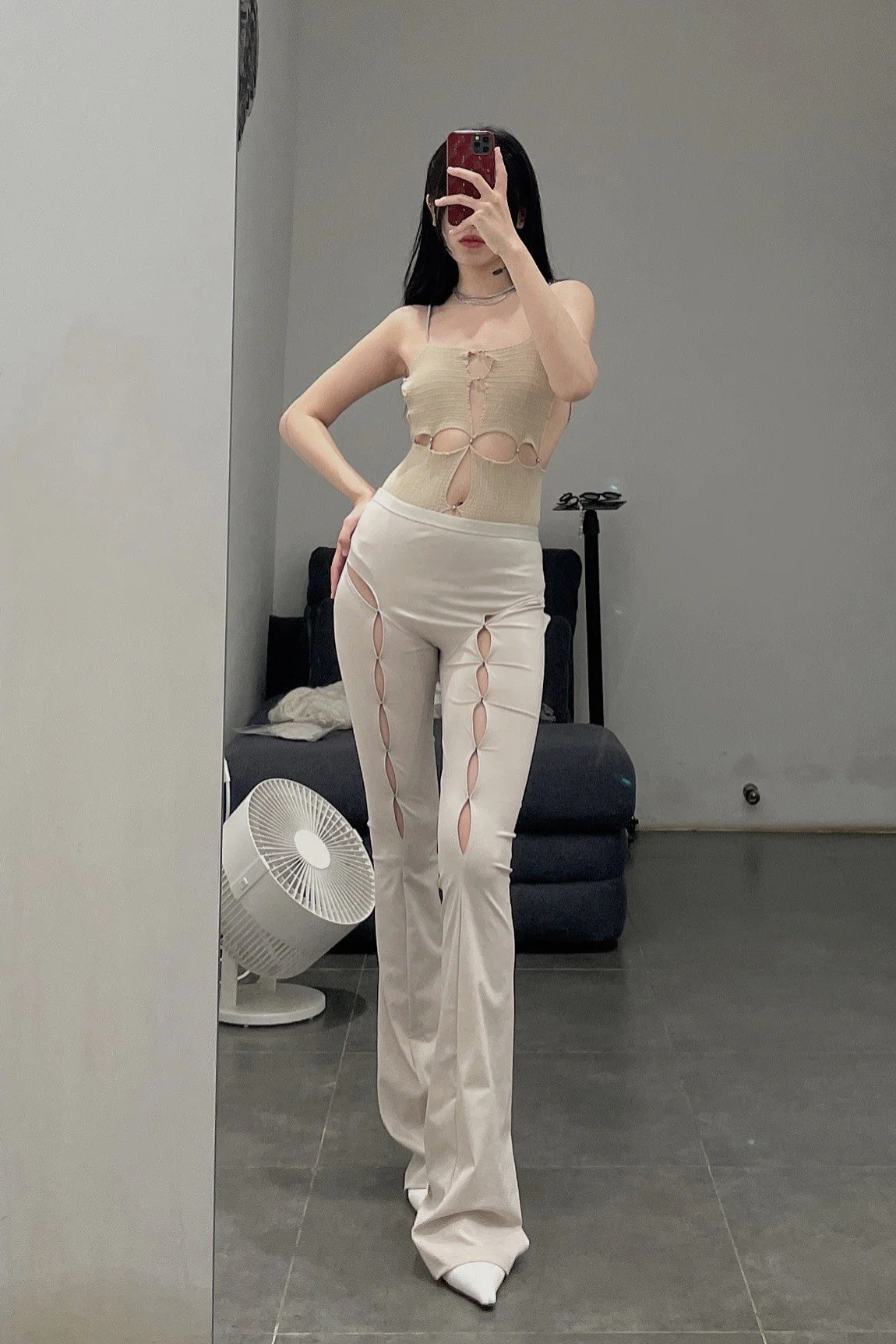 RUI Pants RUIFW21WV05 Oatmeal OatMeal - Image 10