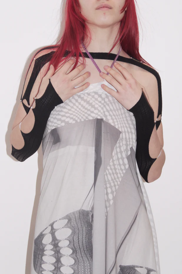 Rui Zhou Raglan Sleeve Series Pearl Metal Chain Elasticity RUI-RAW22SF01-HEI Onyx Black - Image 15