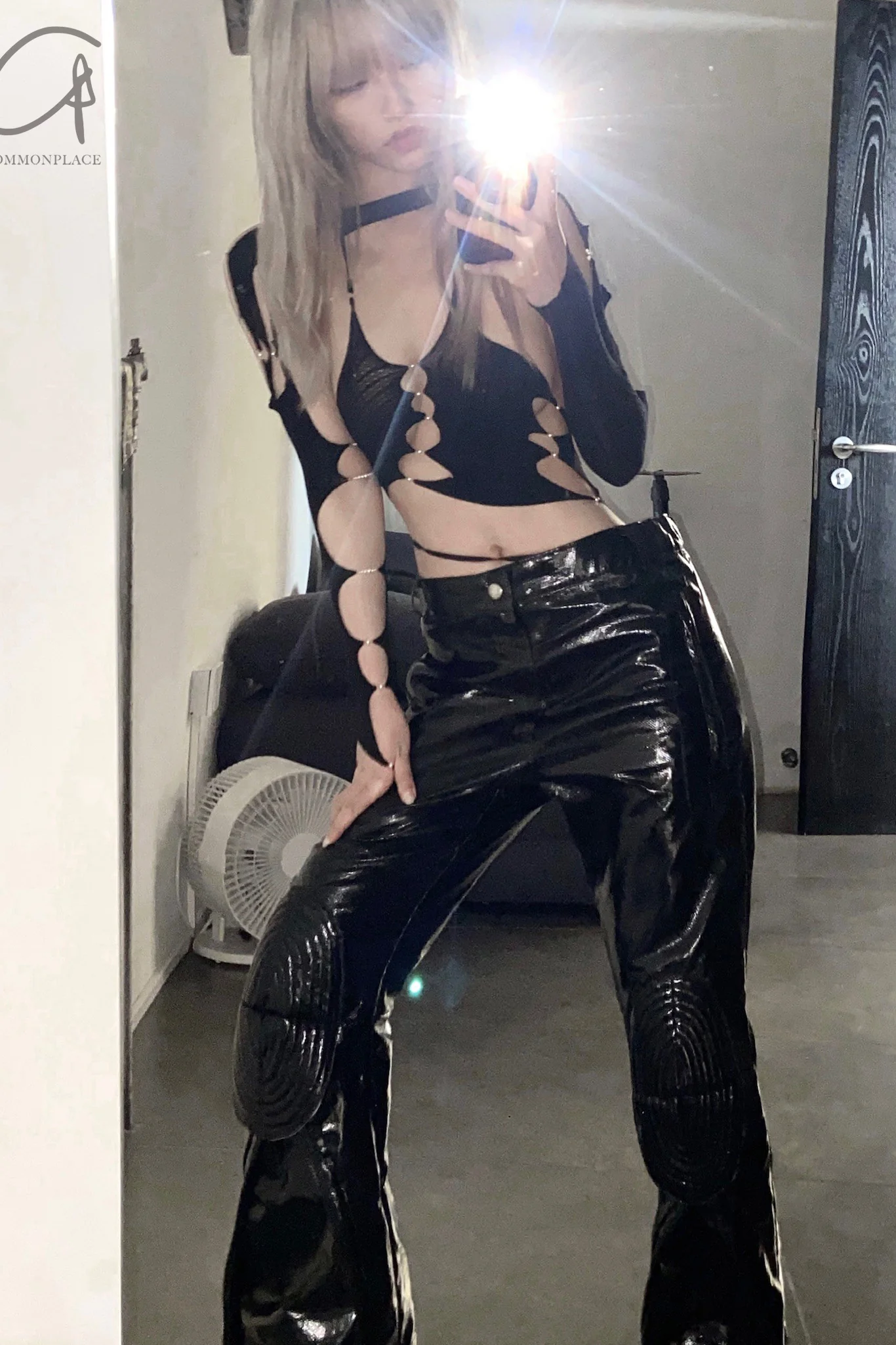 Rui Zhou Raglan Sleeve Series Pearl Metal Chain Elasticity RUI-RAW22SF01-HEI Onyx Black - Image 27